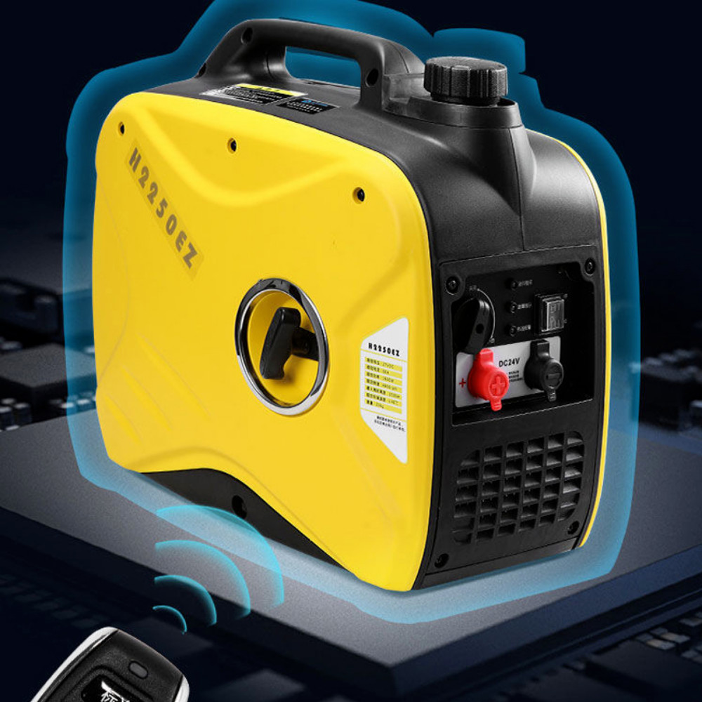 24V Parking Air Conditioner Automatic Gasoline Generator Remote Start DC Cargo