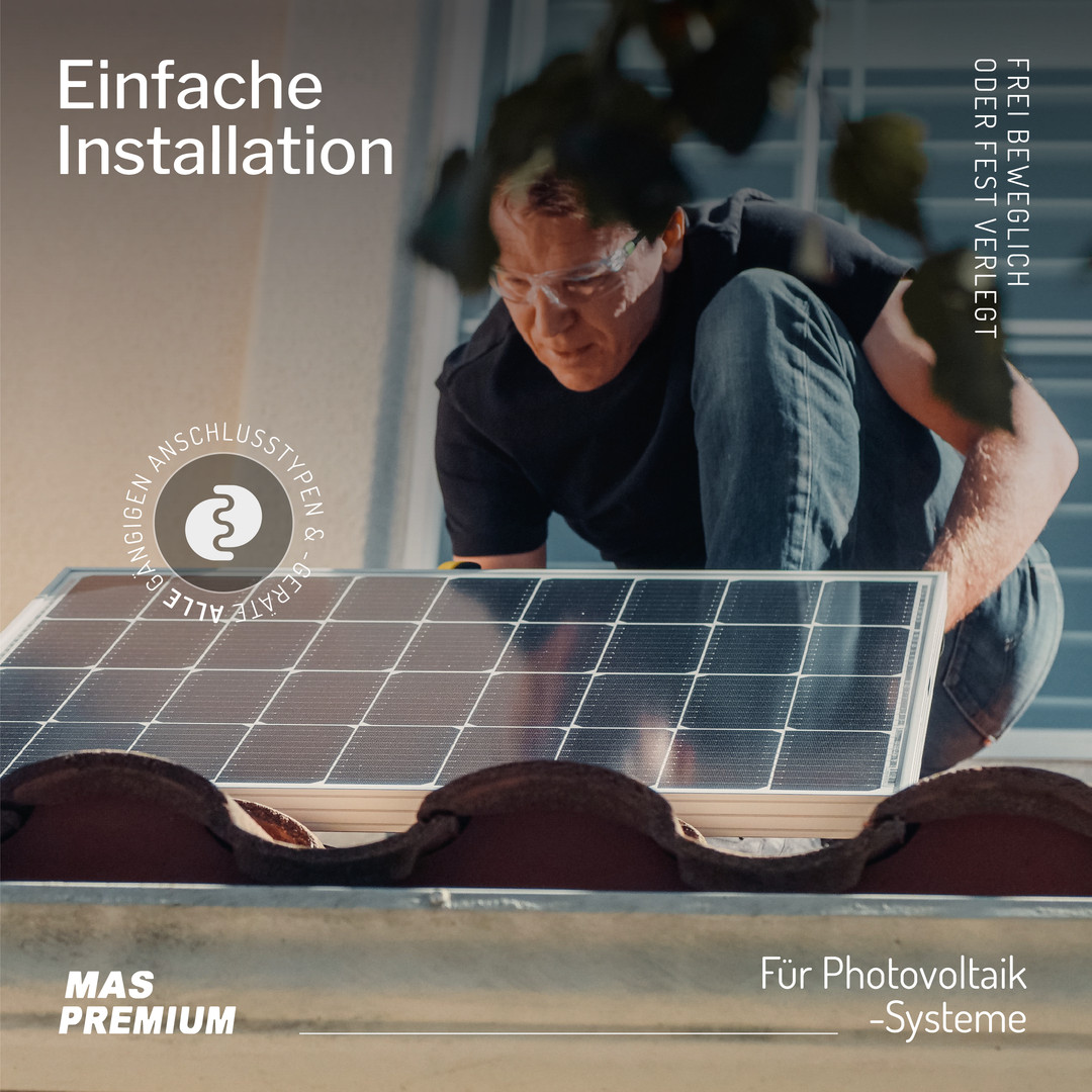 5-200 m solar cable solar cable H1Z2Z2-K 6 mm² red photovoltaic halogen-free