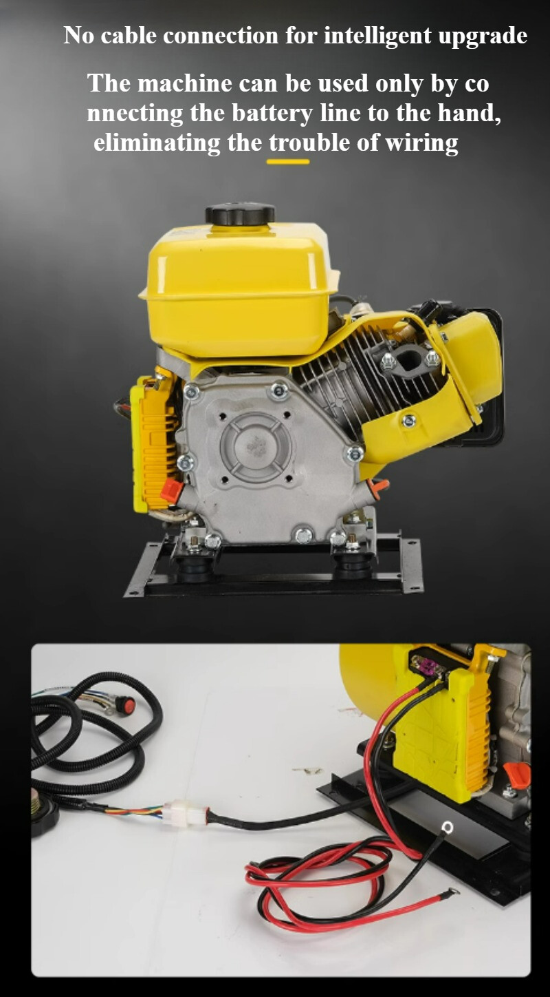 Gasoline Generator Two-wheeled Tricycle Electric Vehicle Range Extender 48V60v