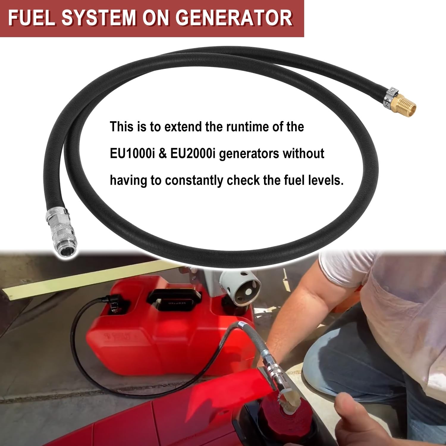 HND1.2CS Single System Clam Kit Extended Run For Honda EU1000i EU2000i Generator