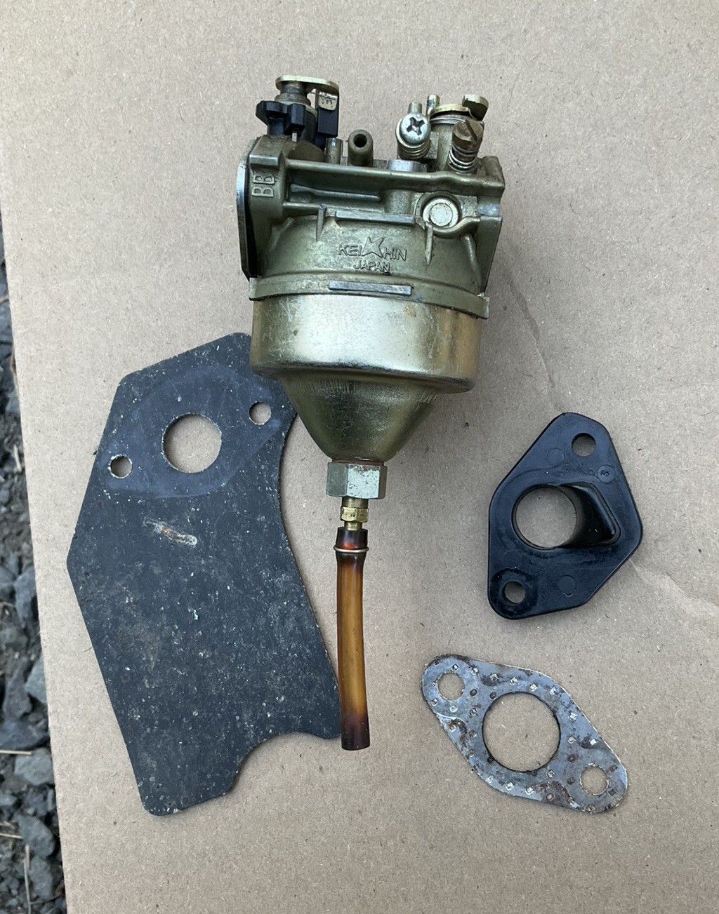 Honda EM-500 EM500 carburetor Works Taken Out Of Running Machine Not Cleaned