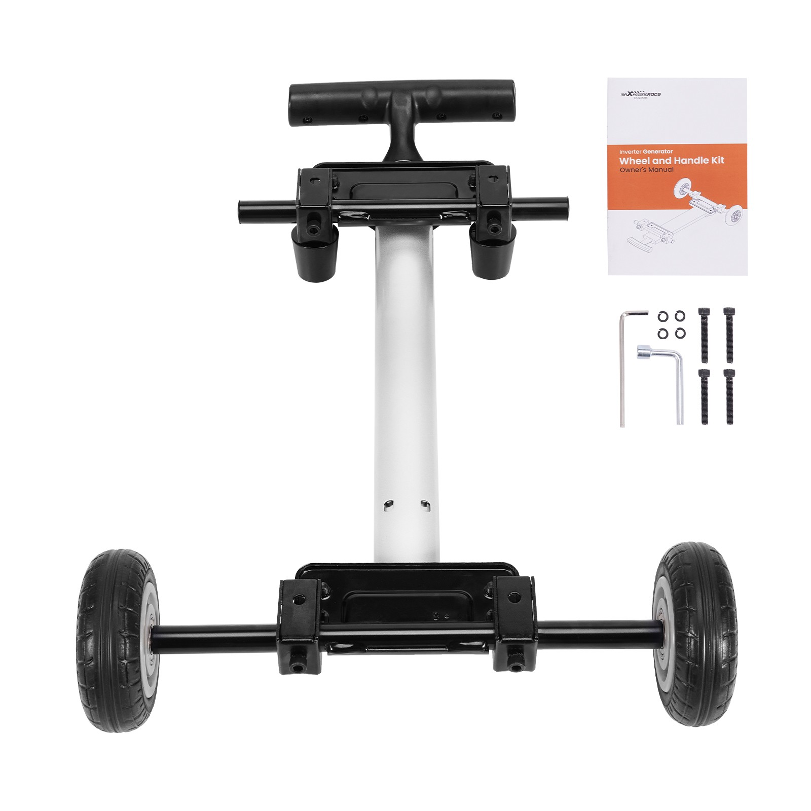 Solid Plastic Wheel Kit w/ Axle & Hardware for Maxpeedingrods MXR3800 MXR5000DF