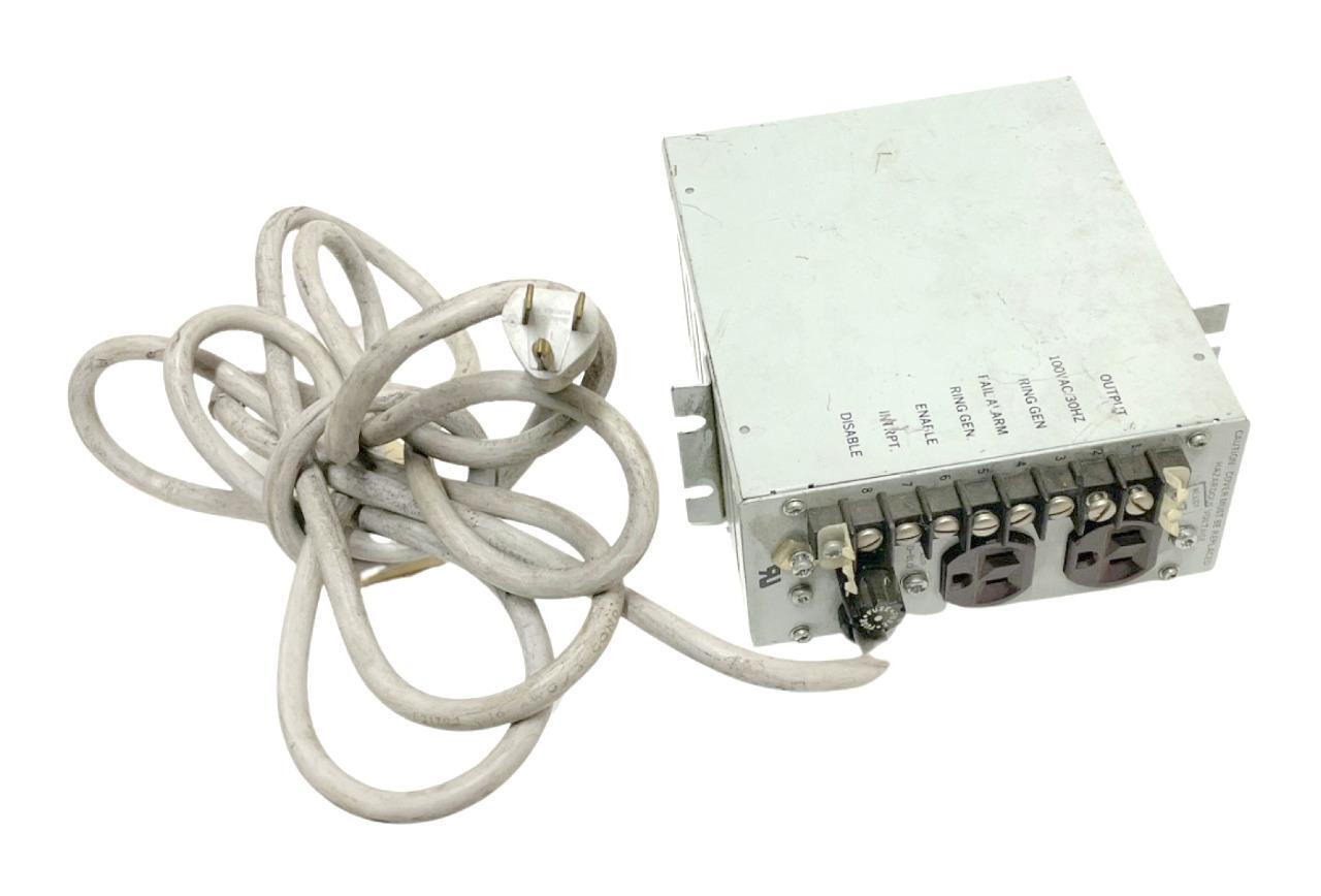 Charles 8500-00 Ringing Generator 105-125VAC 60HZ 65W IN 100VAC 30HZ 15W OUT