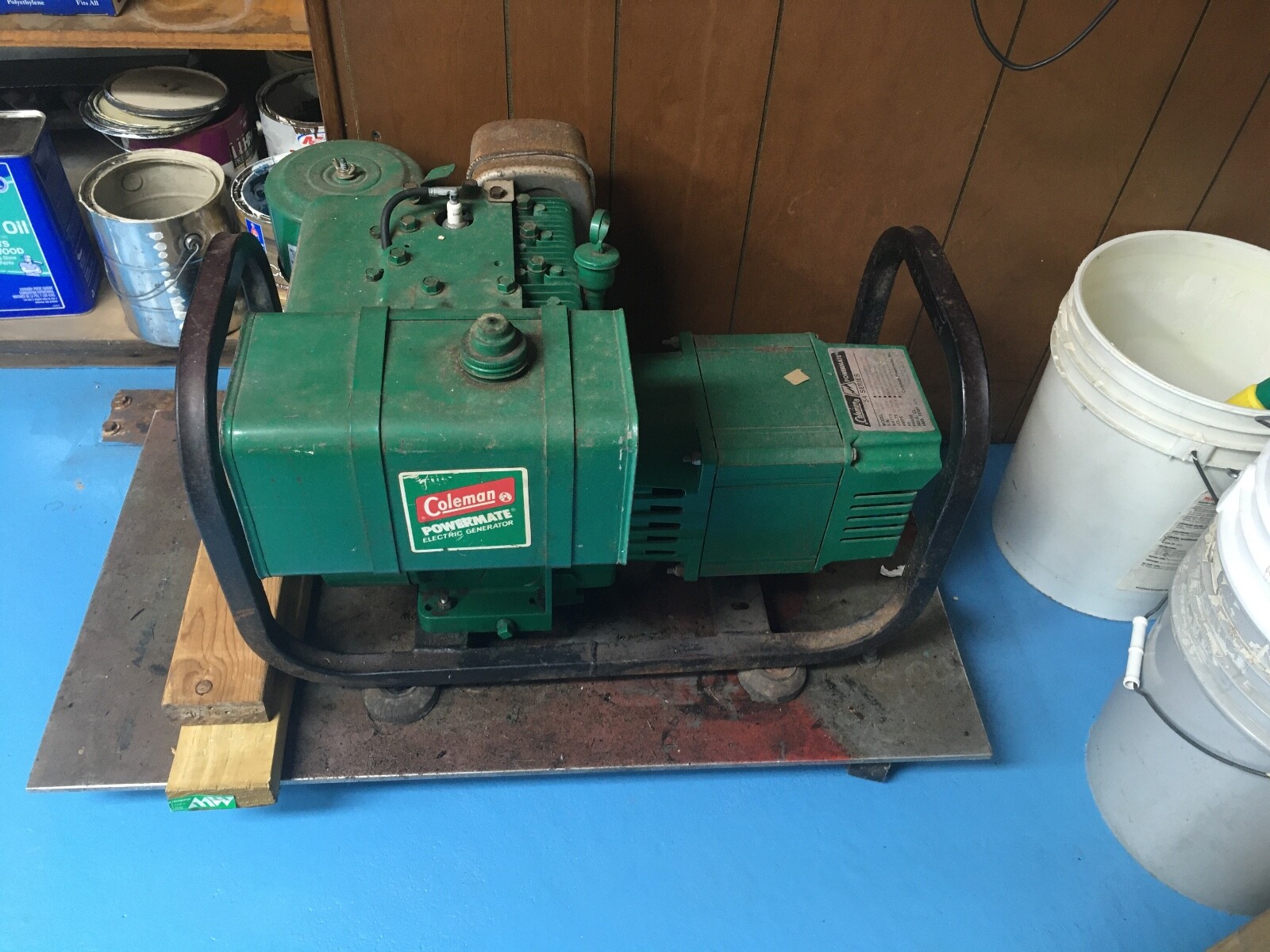 coleman portable generator / 5,000 watts