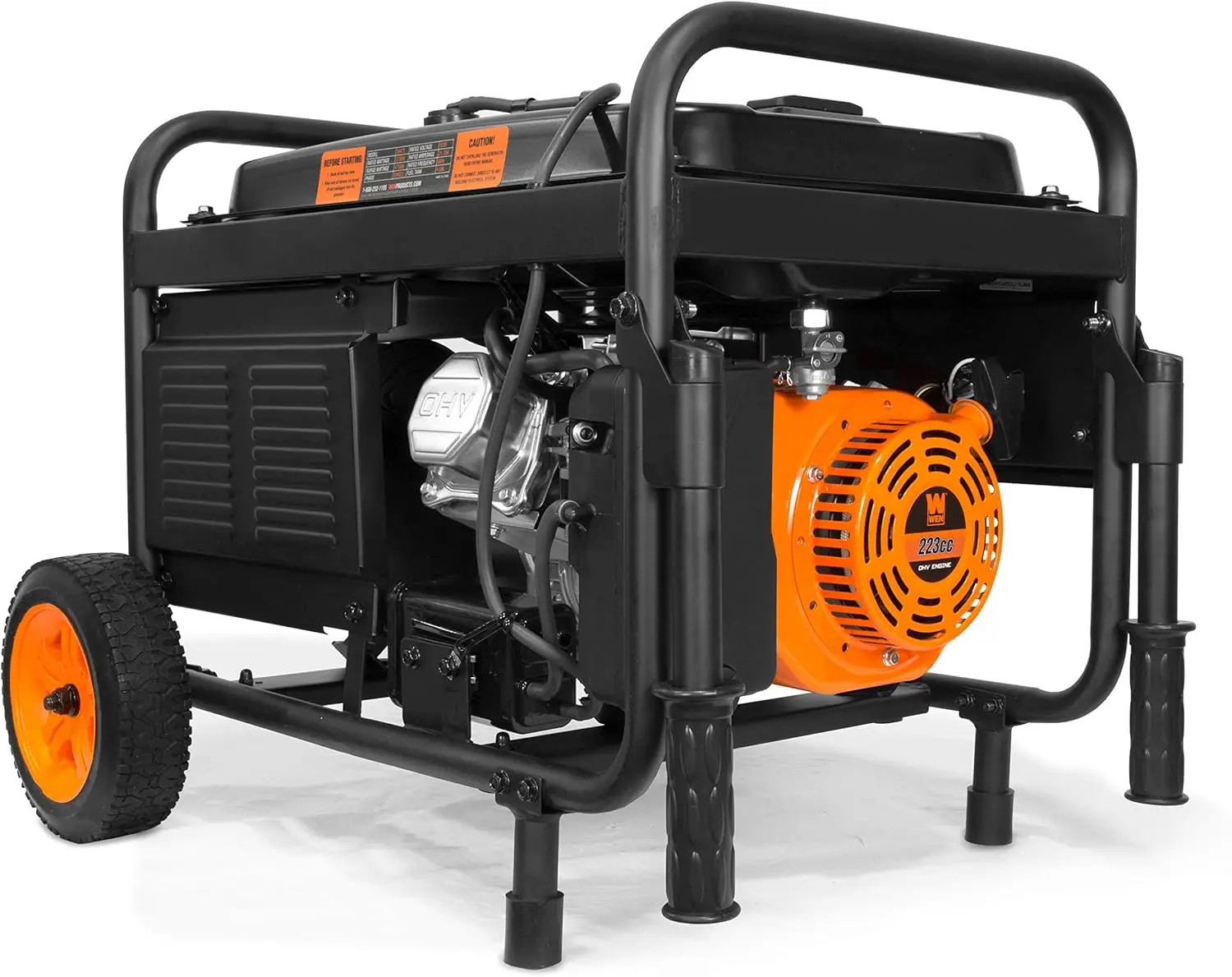 220V Single-Phase Electric Start Generator for Construction Emergencies