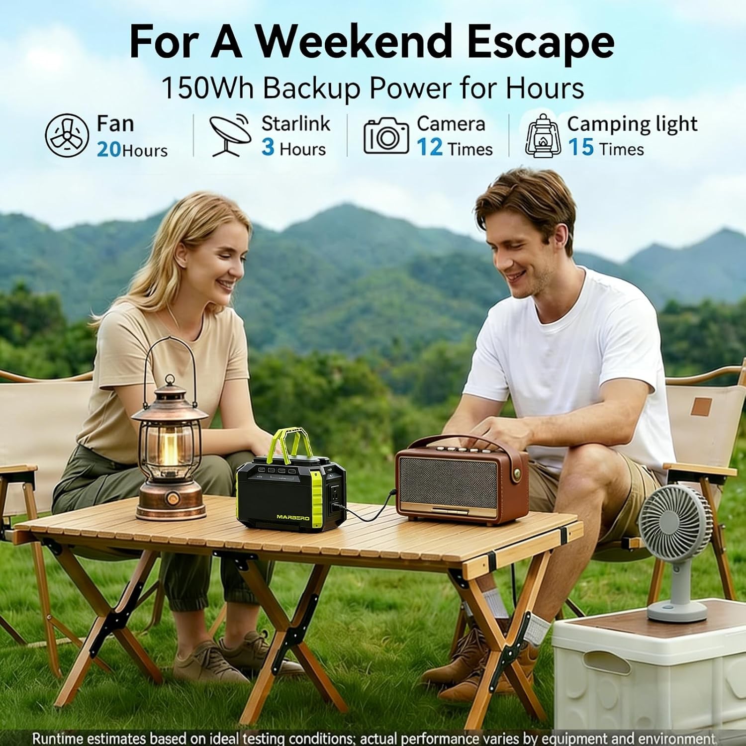 Portable Power Station 150Wh ‎M270/100W/150WH, M270 150WH 100W