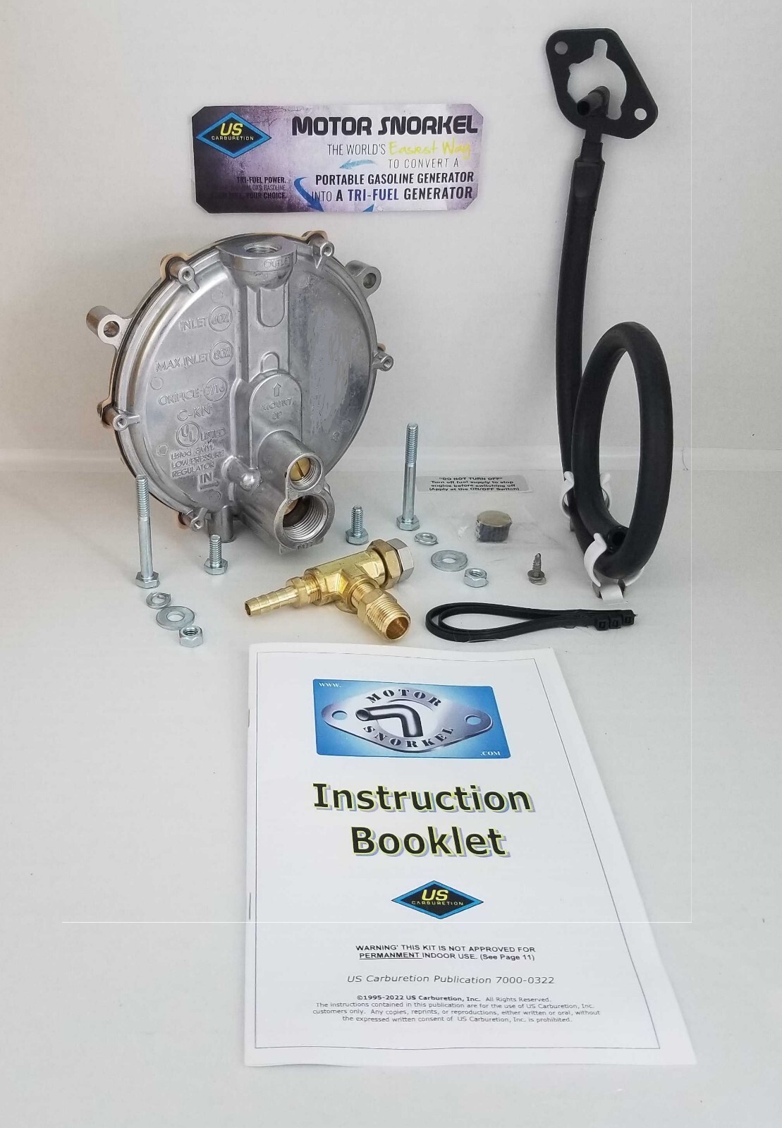 Champion Propane LP Natural Gas Generator Tri-Fuel Snorkel Conversion Kit