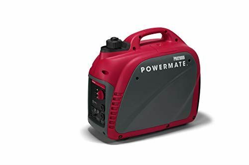 Powermate PM2000i 50ST P0080501 Gas Inverter Generator 2000 Watt 50 ST, Red, Bla