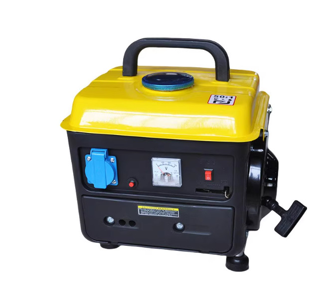 Single-Phase 650W Gasoline Generator for Home Use 110V/220V Emergency Mini