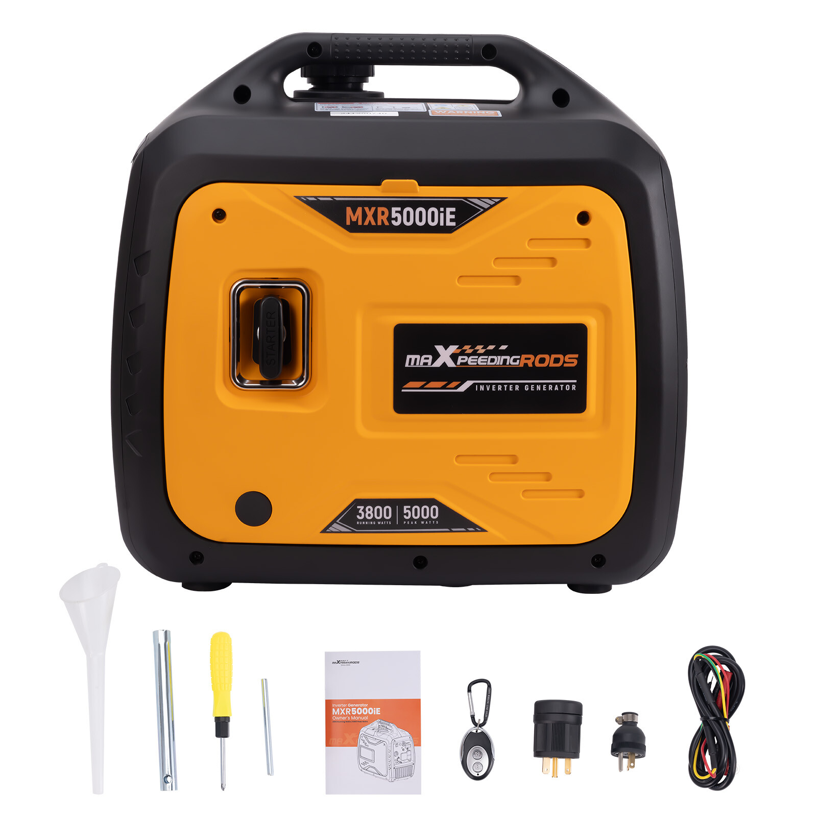 Gas Inverter Generator 5000W/3800W Electric Remote Start RV Ready EPA Certified