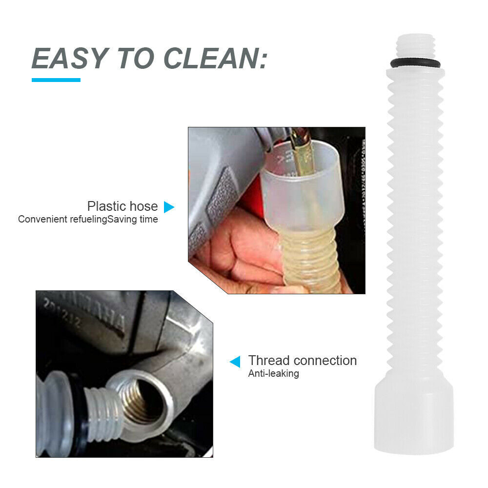 Mess Free Oil Change Funnel Tube Flexible Pipe✅for Honda EU2000i EU1000i Plastic