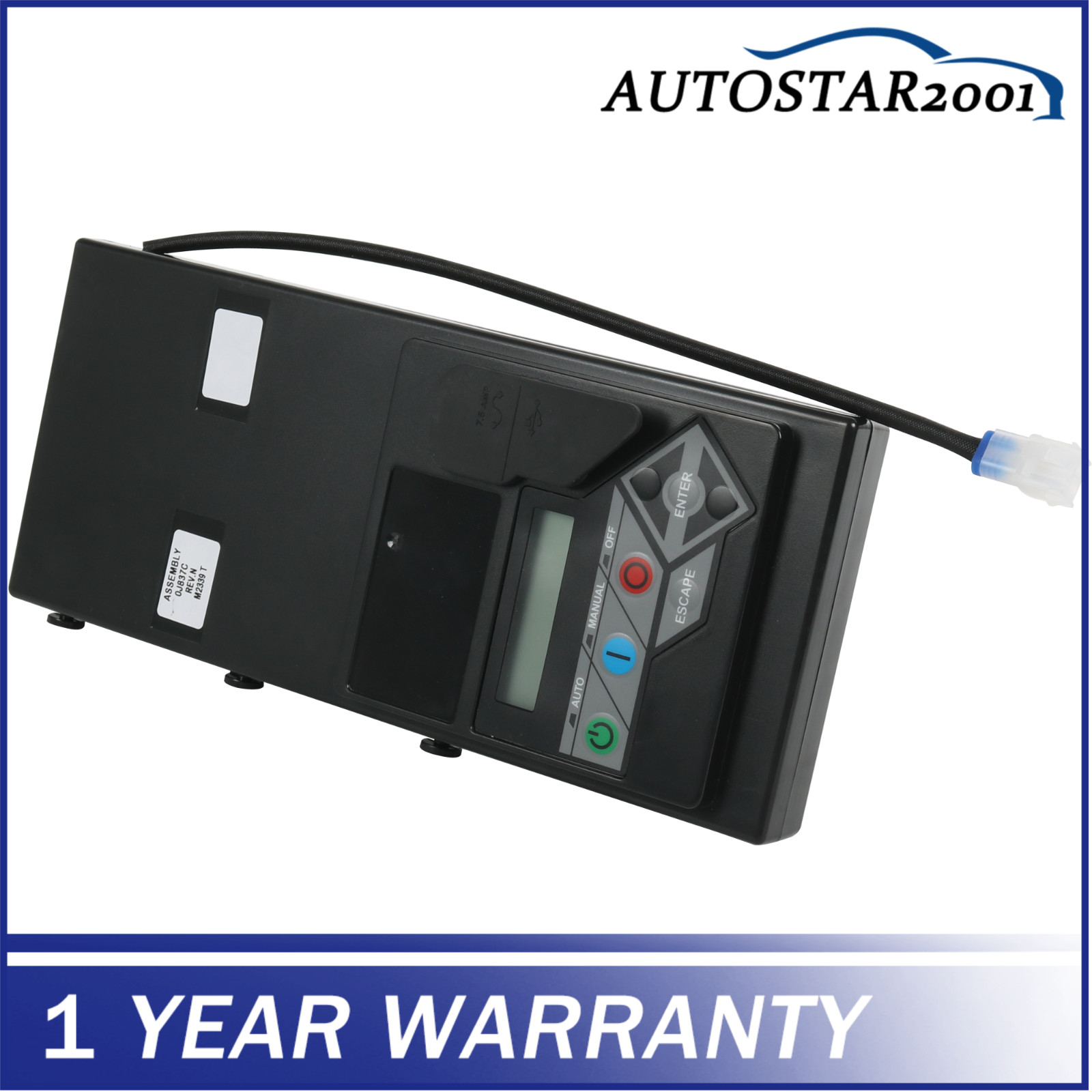 Black Controller Assembly 0J8371C RV Generator Standby HSB AC (PWY) NEW