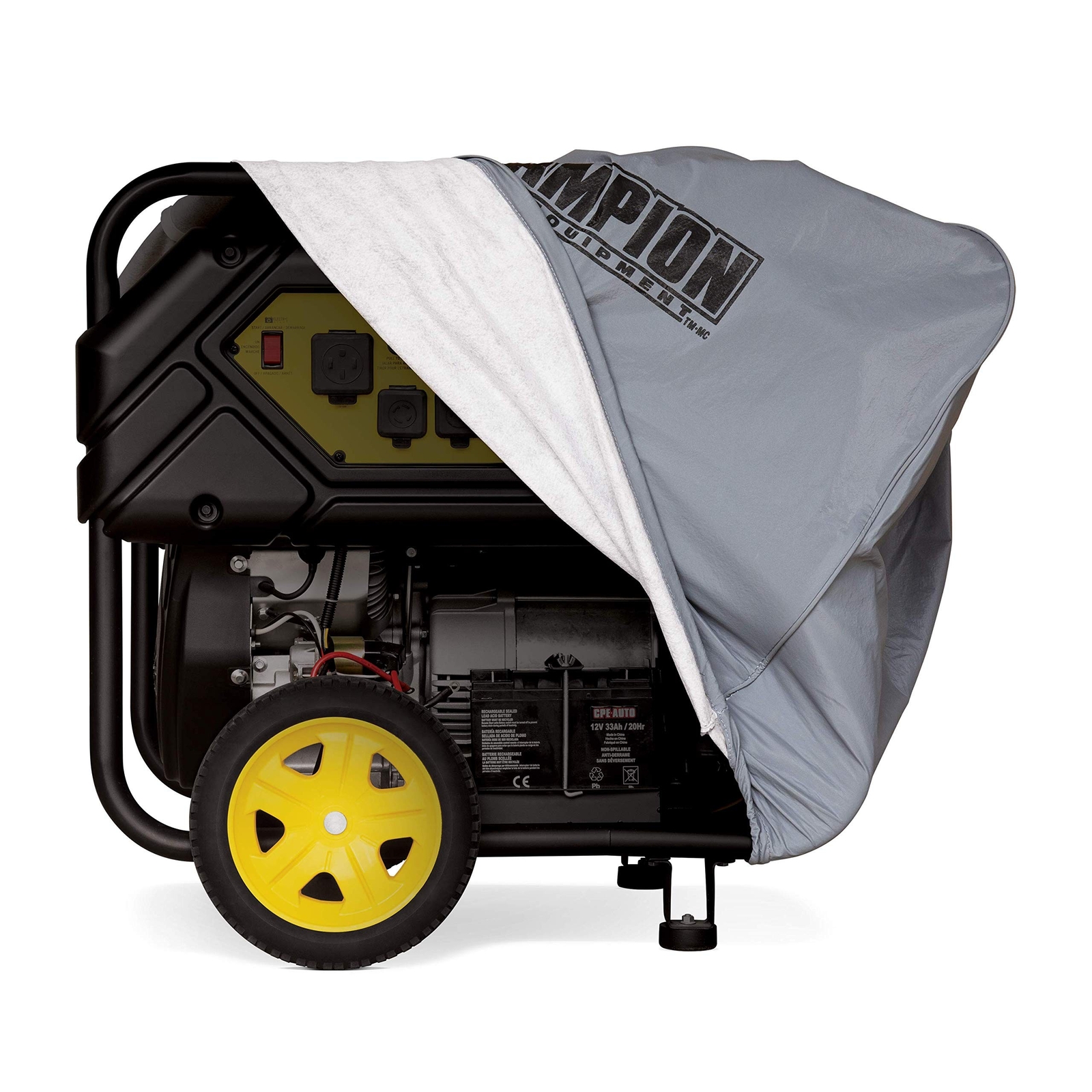 Champion Weather-Resistant Storage Cover for 12000-Watt and Higher Portable G…