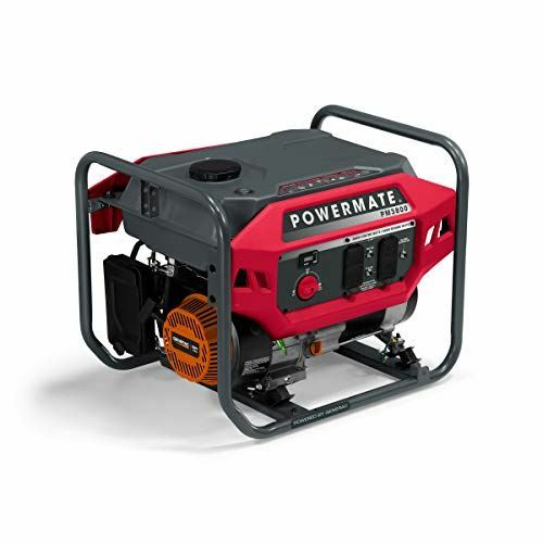 Powermate PM3800 49ST/CSA P0081100 Gas Generator 3800 Watt 49 ST, Red, Black