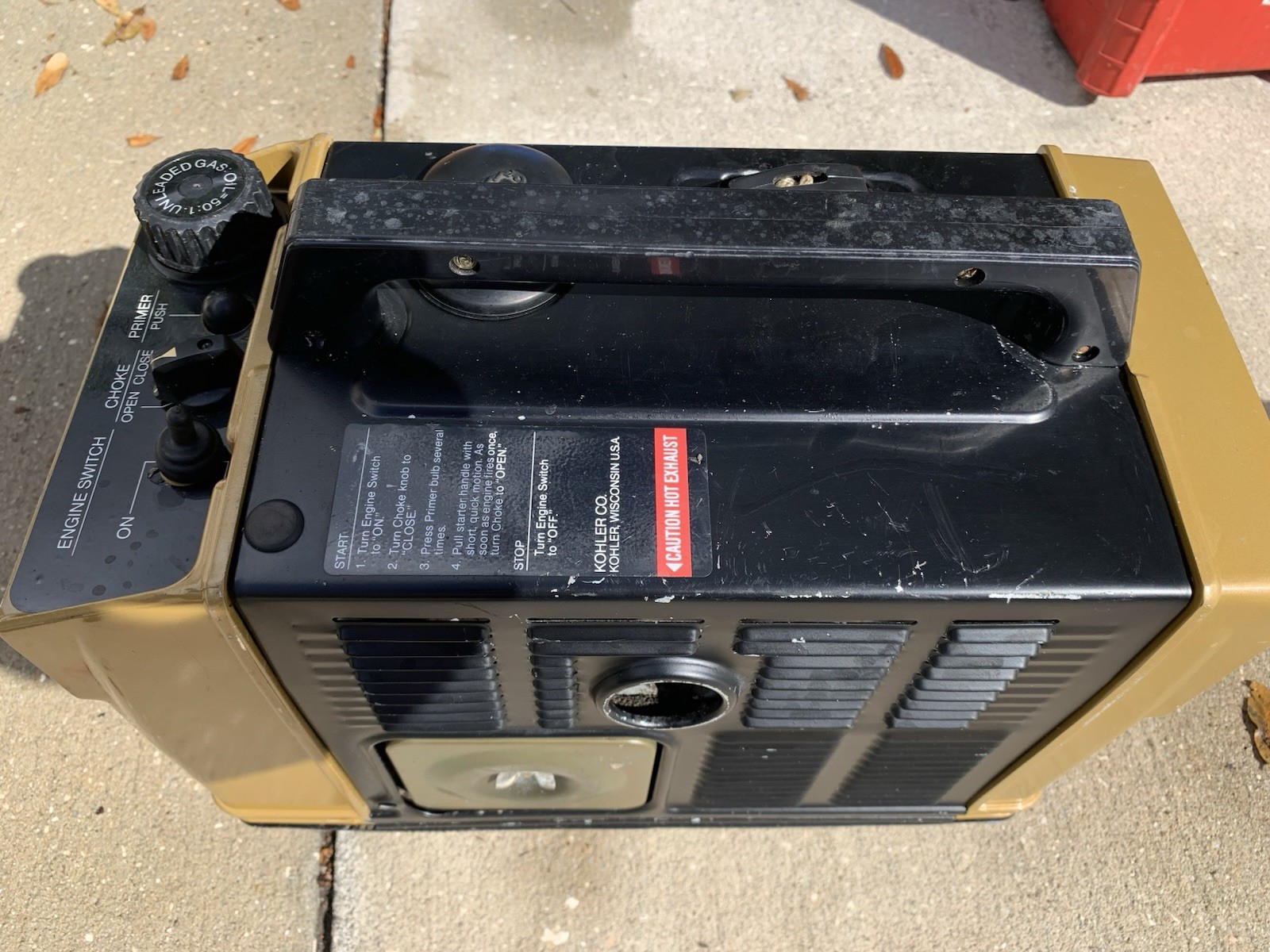 Kohler PowerPlay 500 Watt Quiet Generator Set AC/DC w/ Batt Charging Port Eu Ef
