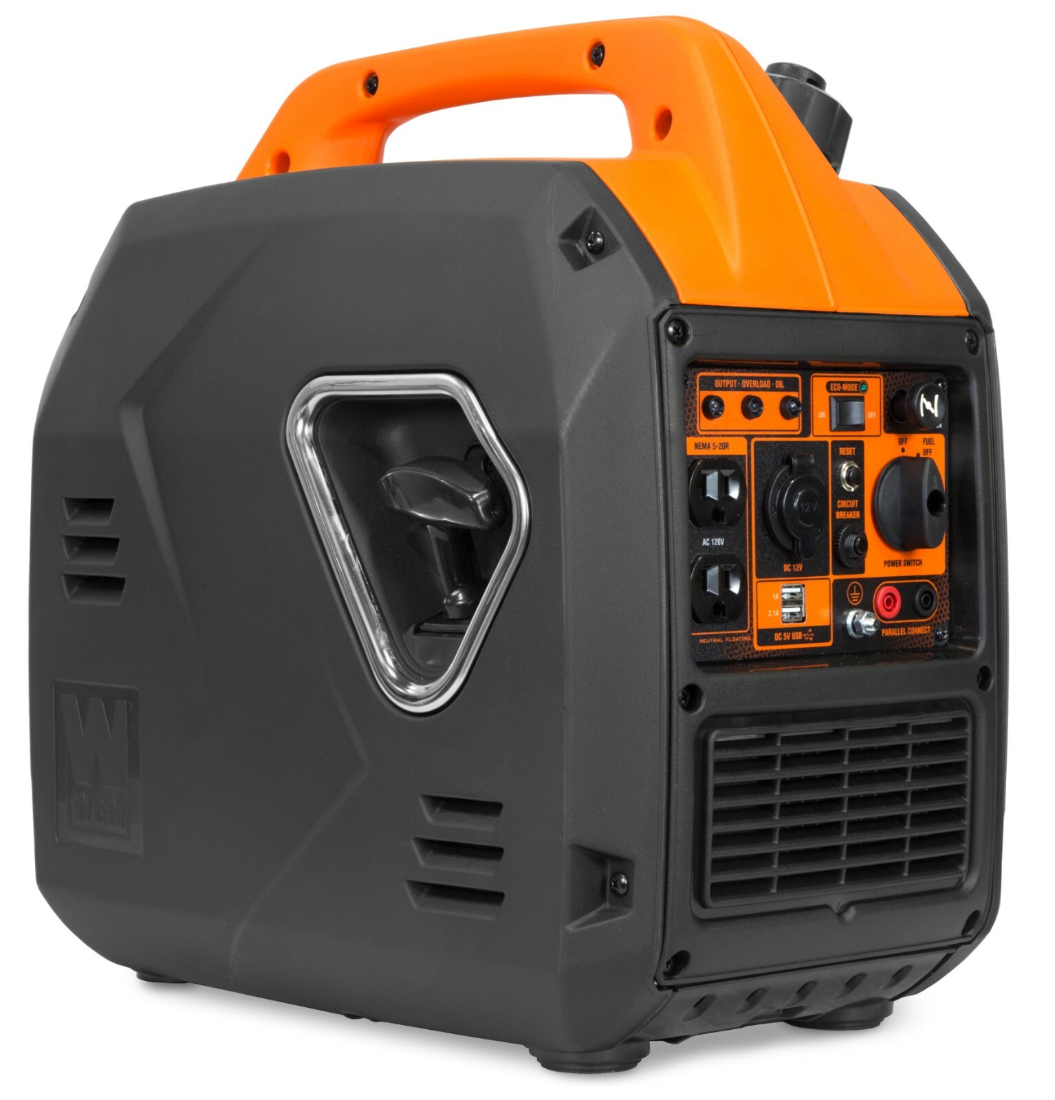 Super Quiet 2350W Portable Inverter Generator with Fuel Shut Off/CO Sensor