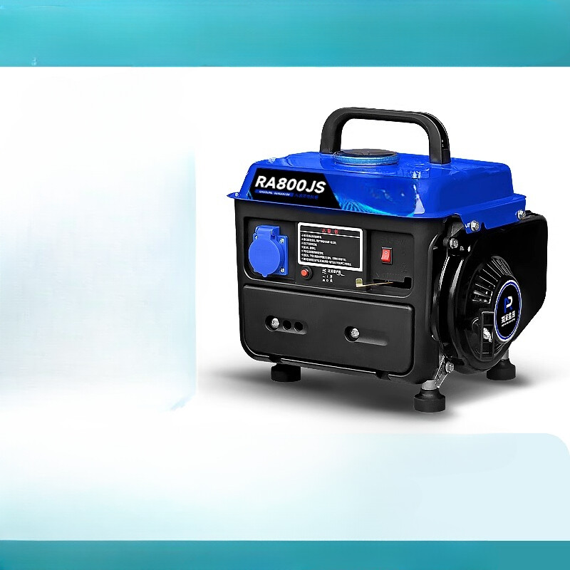 800W Portable Silent Gasoline Generator Camping Inverter Generator Set 220V