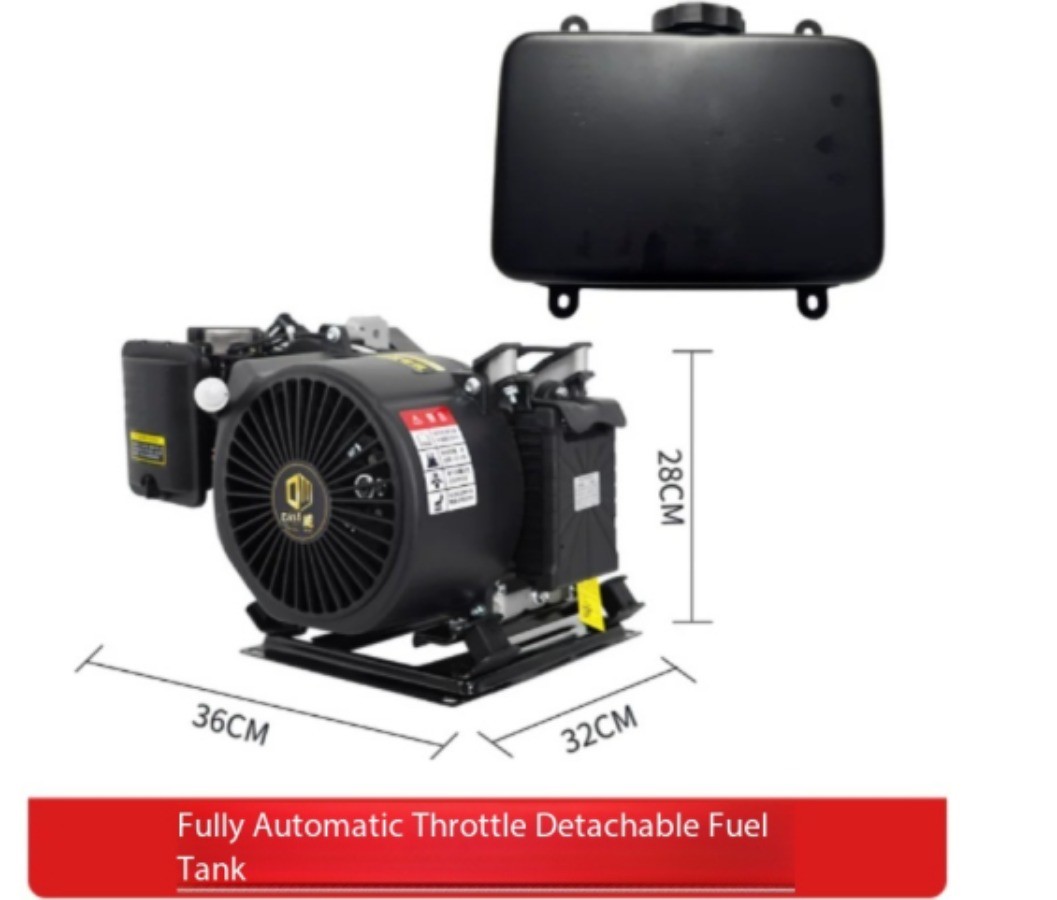 Electric Vehicle Range Extender Variable Frequency Range-Extending Generato