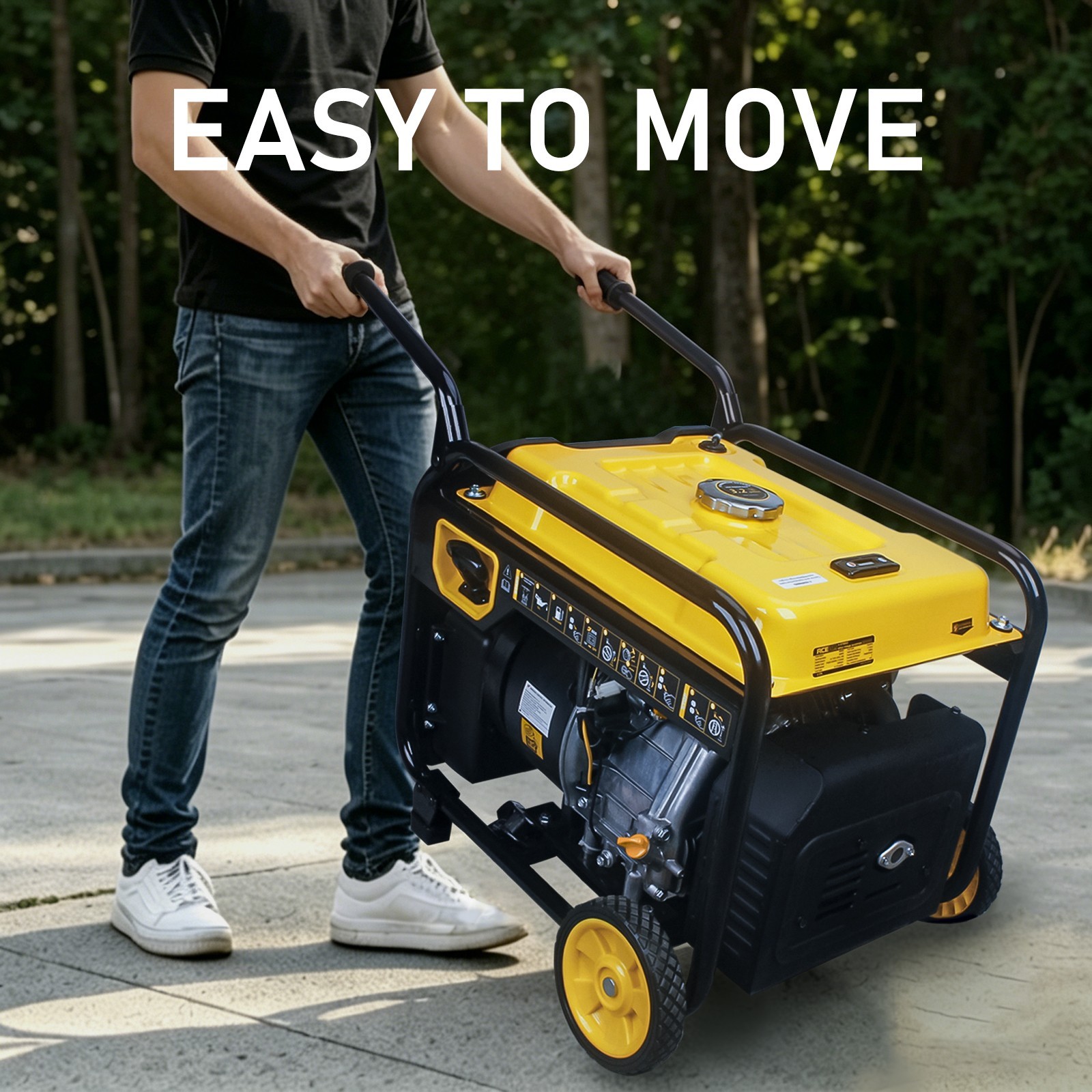 Aceup Energy 8000W Gas Inverter Generator 322cc Electric Start High Power Urgent