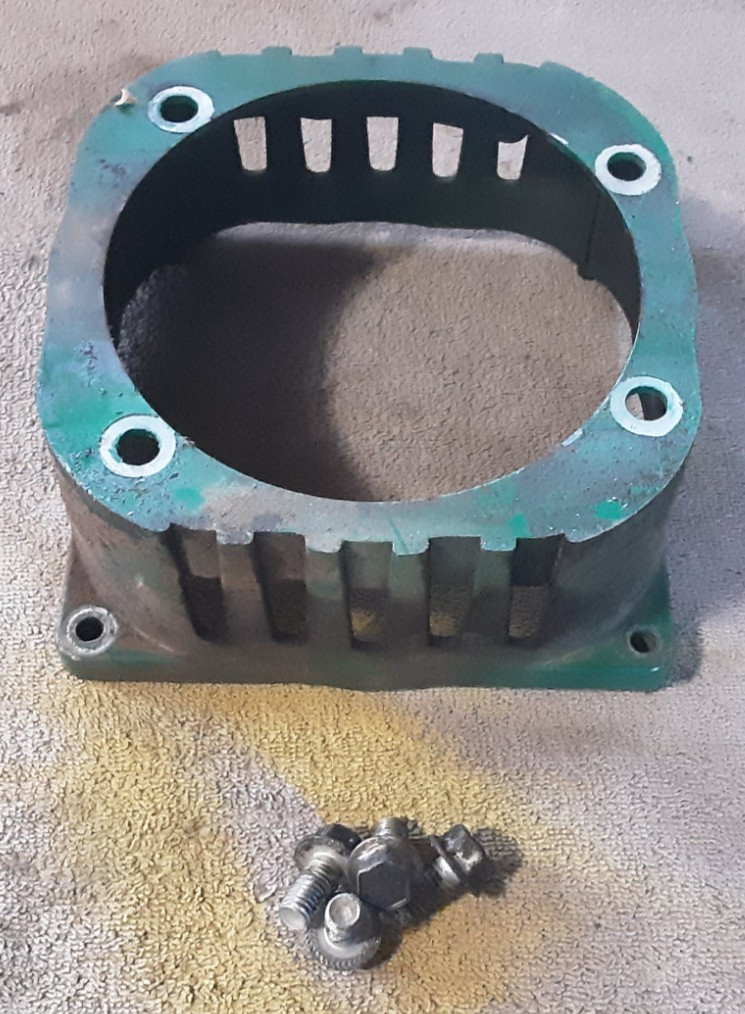 Coleman Powermate 8 HP 4 KW 4000 Series 54 Generator Adapter Housing Green OEM