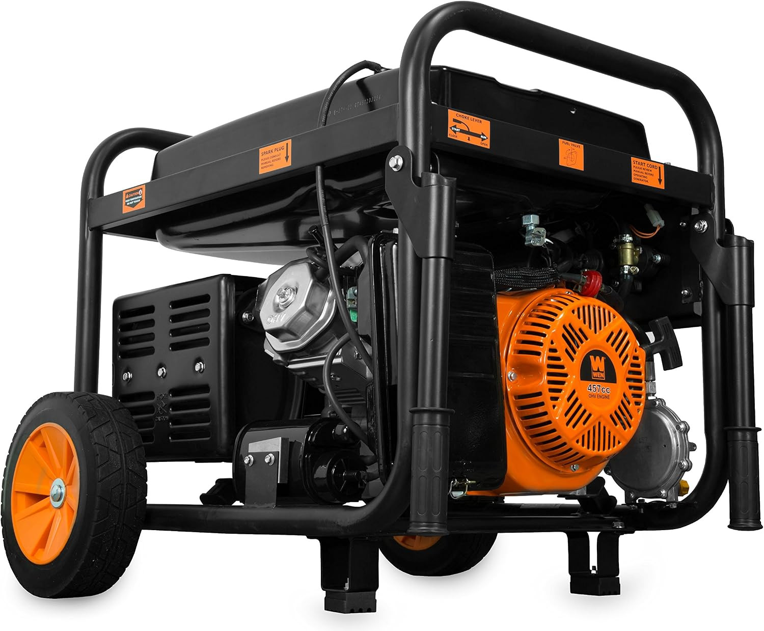 11,000-Watt 120V/240V Dual Fuel Portable Generator with Wheel Kit and Electric S