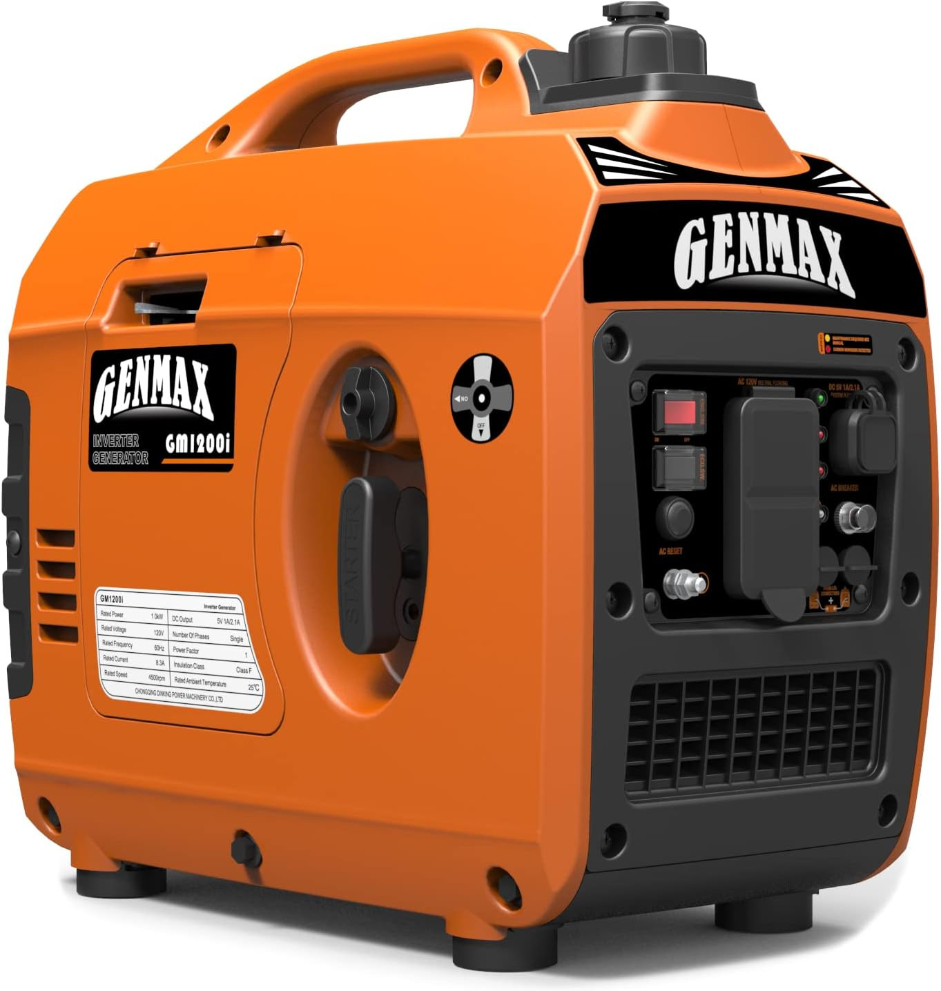 GENMAX Generator?Epa Compliant, Eco-Mode Feature, Ultra Lightweight for Backup H