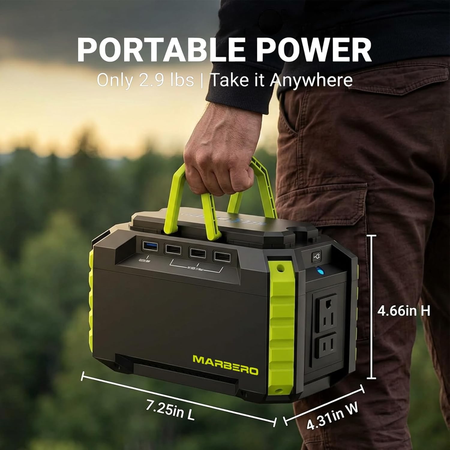Portable Power Station 150Wh ‎M270/100W/150WH, M270 150WH 100W