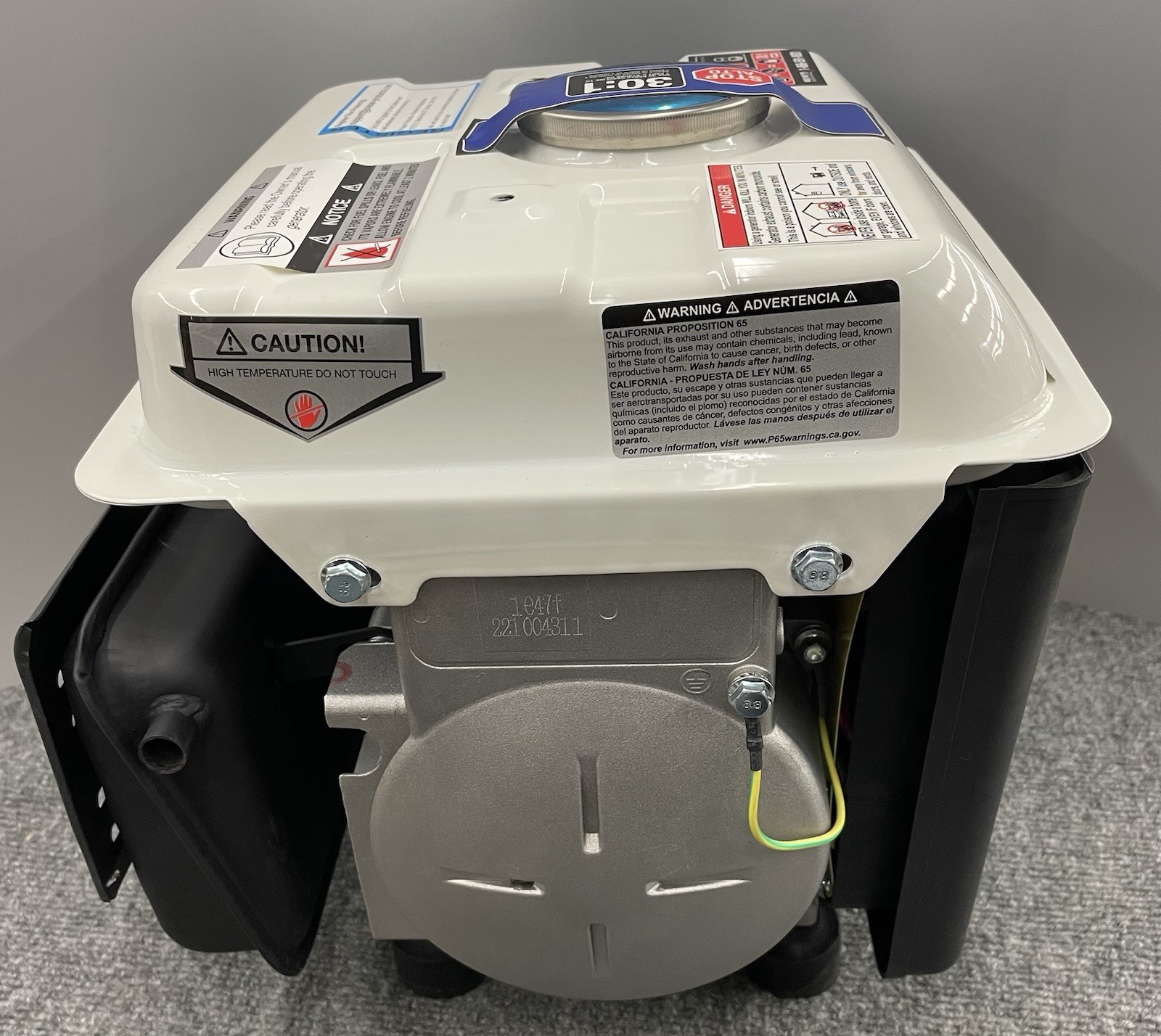 Pulsar 1,200W Carrying Handle, PG1202SA Gas-Powered Portable Generator, New/Open