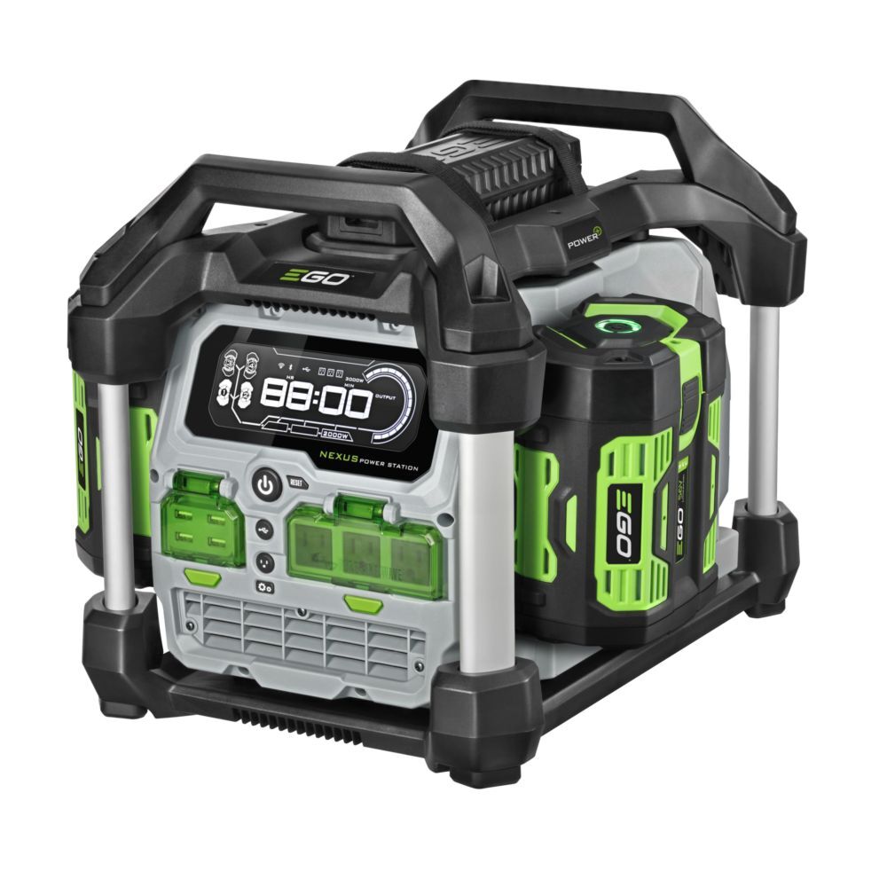 EGO PST3041 3000W Nexus Portable Power Station Kit with (4) 5.0Ah Batteries