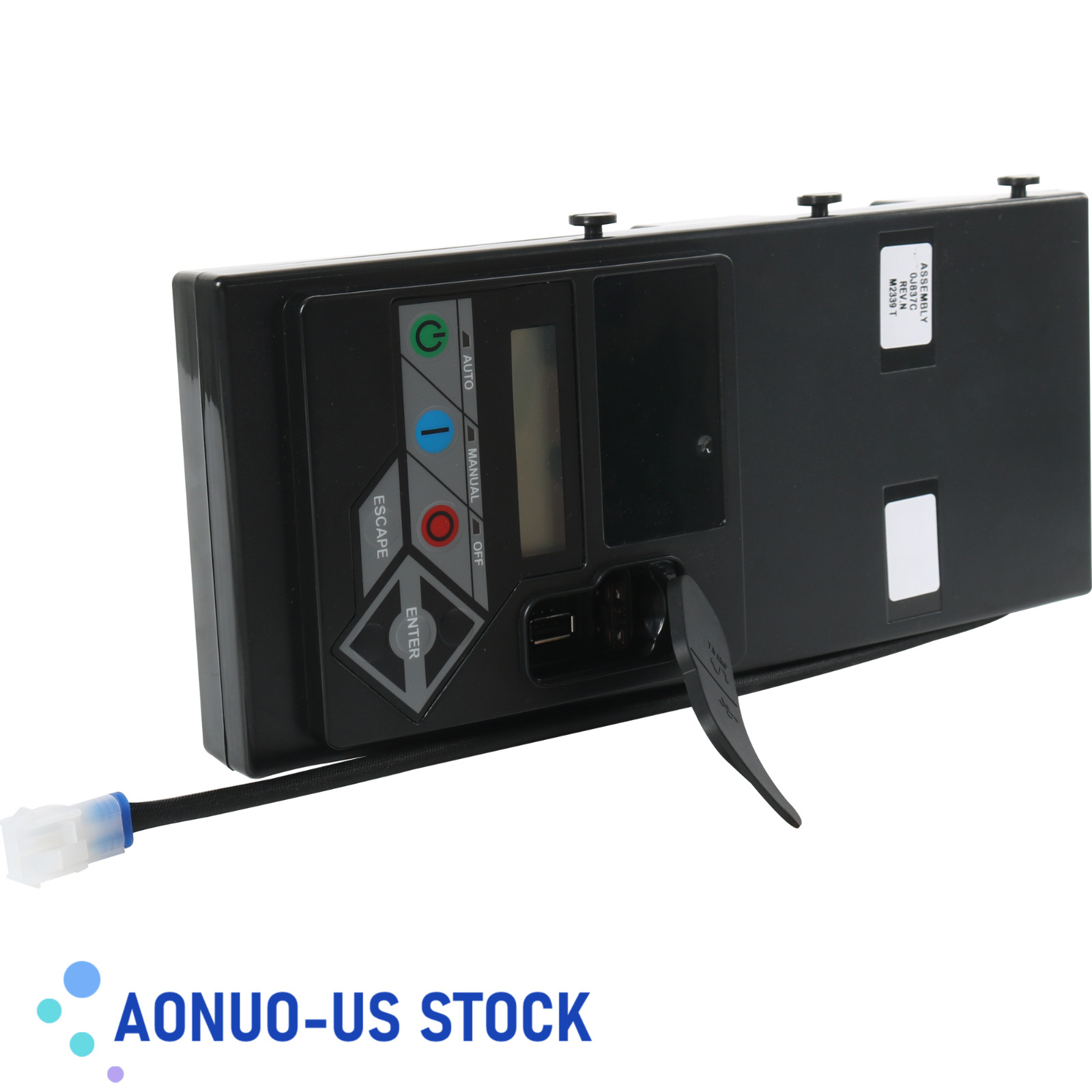 Black Generator Standby Controller Assembly HSB AC Replace For RV 0J8371C