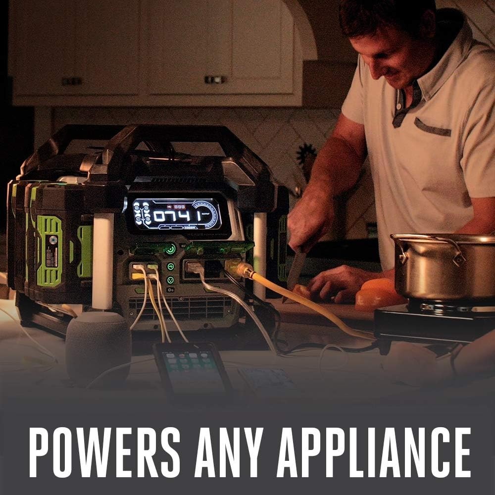 New Ego Power+ Nexus 2 x 7.5Ah Batteries 3000 Watts Portable Power Station