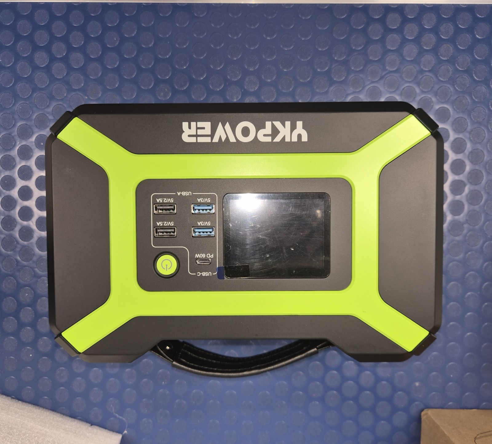 YKPOWER YP-300W Portable Power Generator 300W 296Wh LED Light USB AC Output
