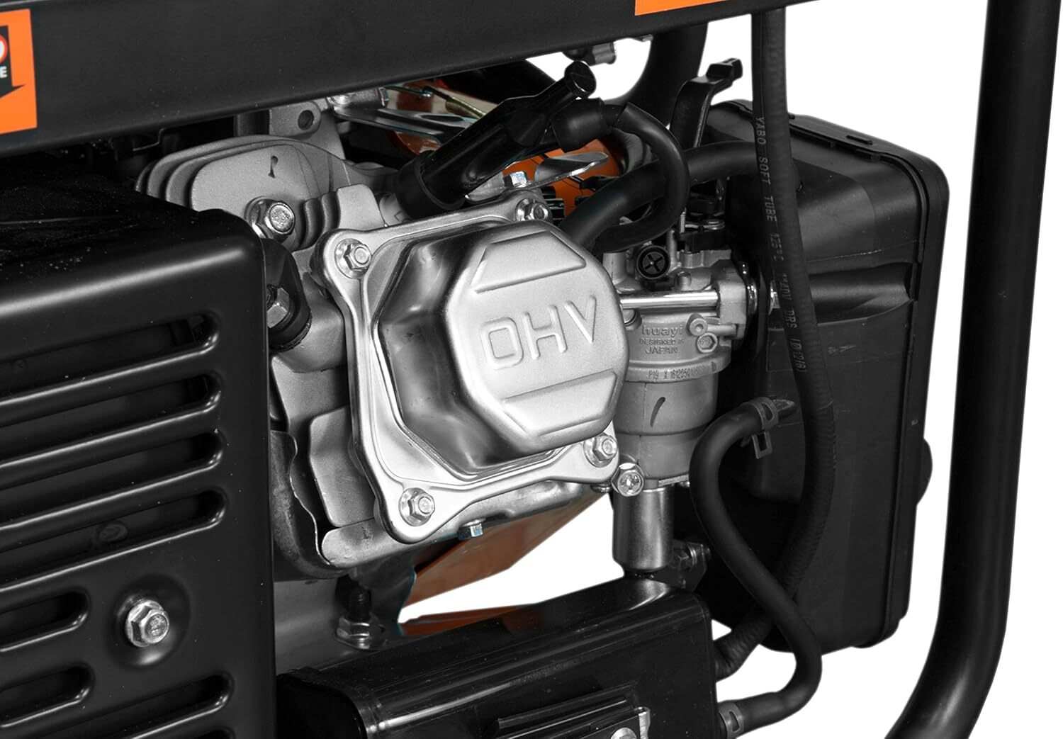 Dual Fuel 120V/240V Portable Generator with, 4750-Watt, CARB Compliant