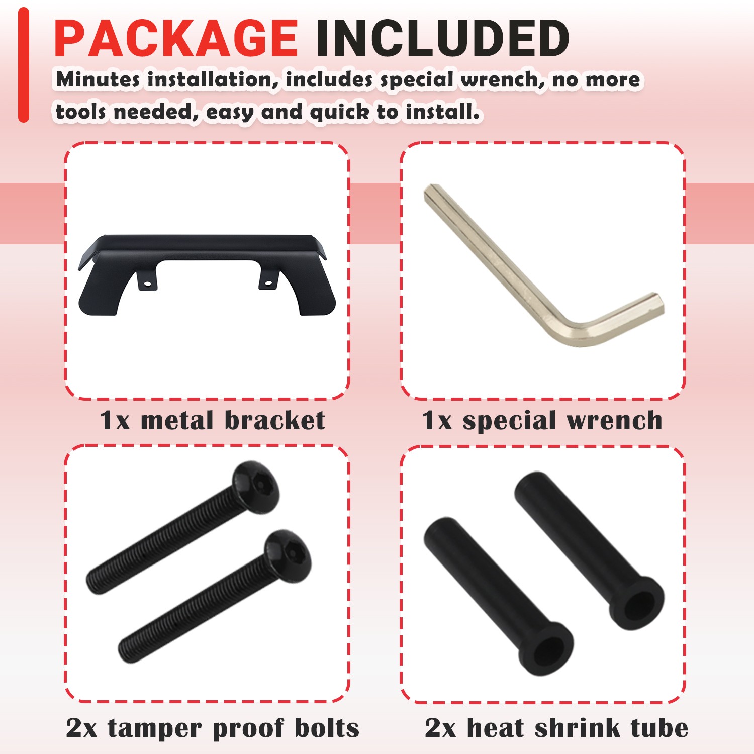 Theft Deterrent Security Bracket for Honda Generator EU22i EU2200i EU2000i