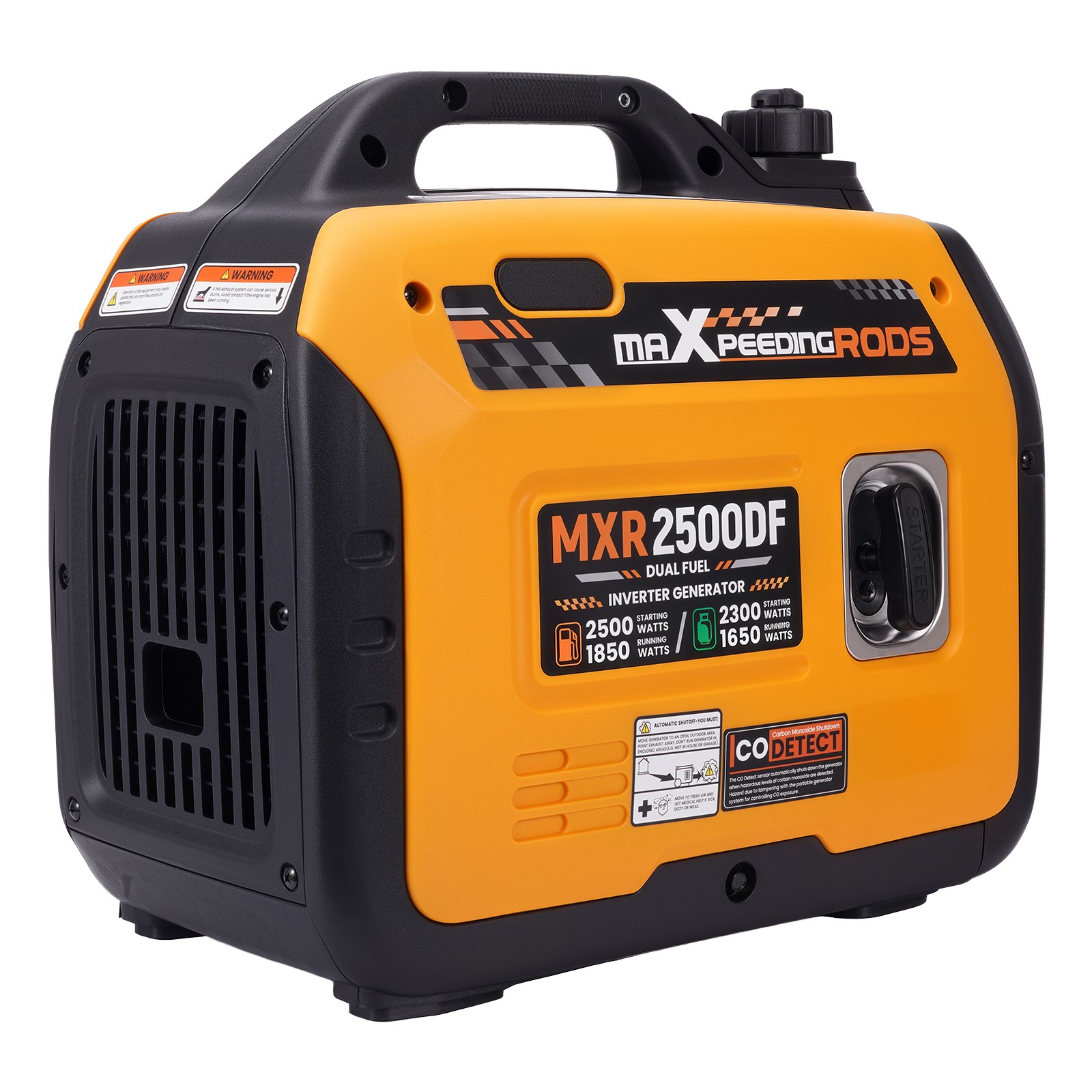 2500W Dual Fuel Portable Generator – 58dB Quiet & Parallel Ready for Events