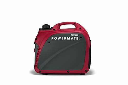 Powermate PM2000i 50ST P0080501 Gas Inverter Generator 2000 Watt 50 ST, Red, Bla