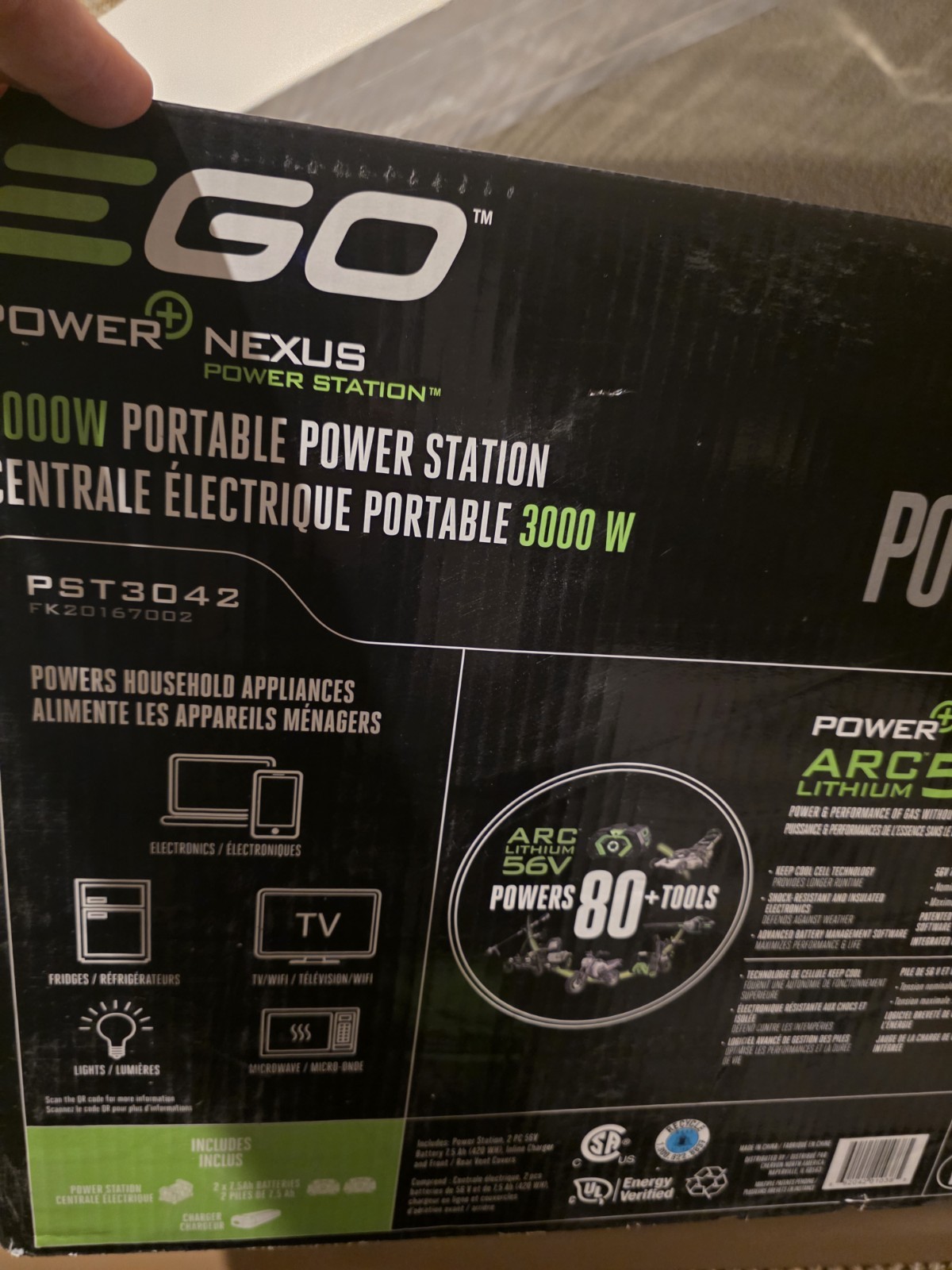 NEW! EGO PST3040 3000W Nexus Portable Power Station Generator – (Bare Tool ONLY)