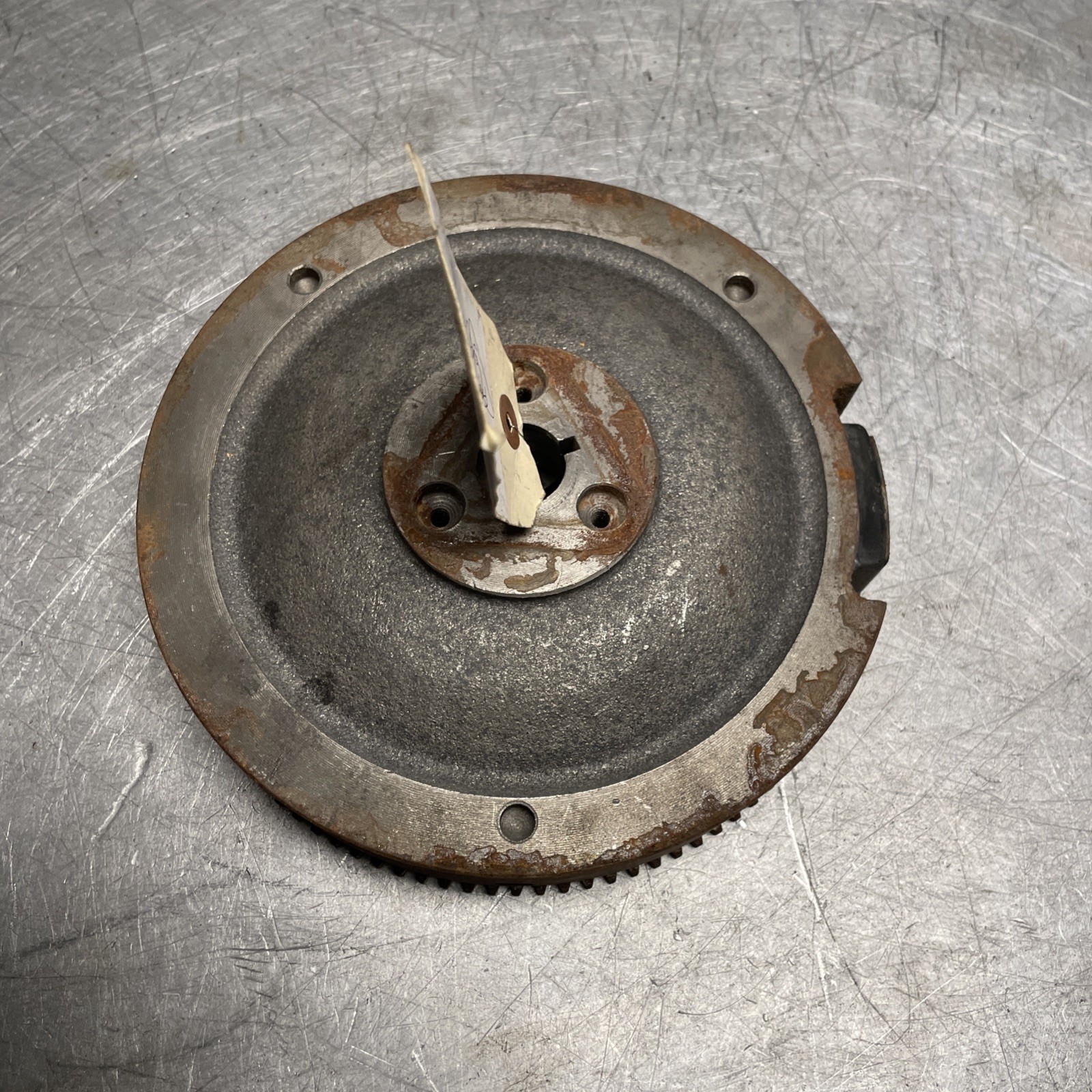 GOOD USED TITAN GENERATOR GX390 ELECTRIC STARTER FLYWHEEL W/ MAGNETS