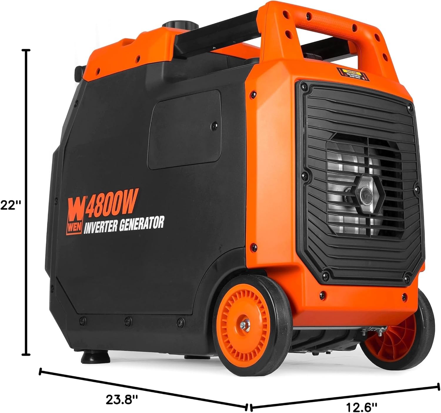 WEN Quiet and Lightweight 4800-Watt RV-Ready Portable Inverter Generator 56477i