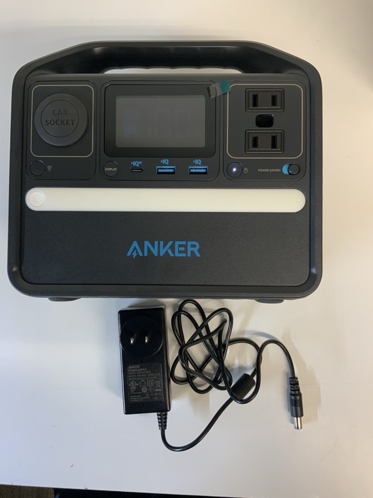 Anker 521 Portable Power Station 256Wh Solar Generator 200W 6-Ports Power Bank