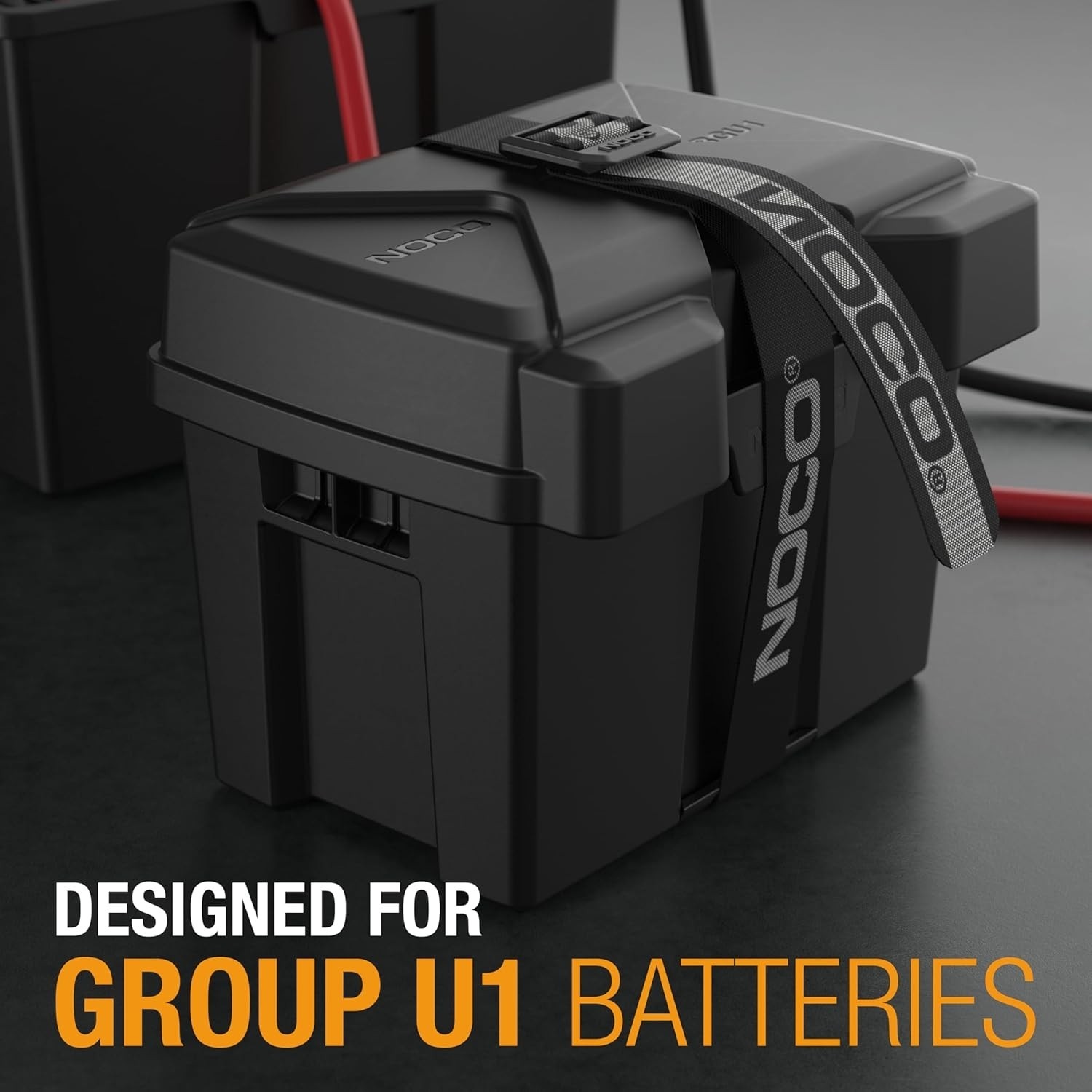 NOCO Battery Box Group U1 Snap Top 12V for Lawn Mower Generator Gate Opener