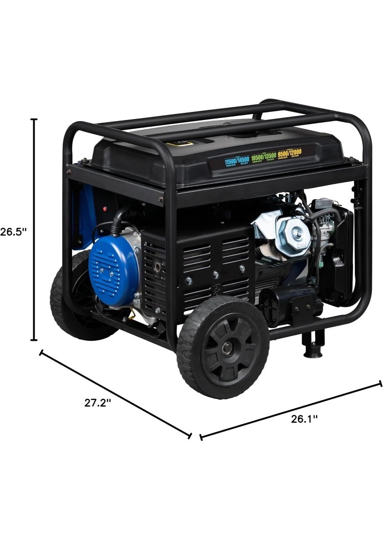 Westinghouse 14,500-W Portable Tri-Fuel Gas Generator w/ Remote Start, CO Sensor