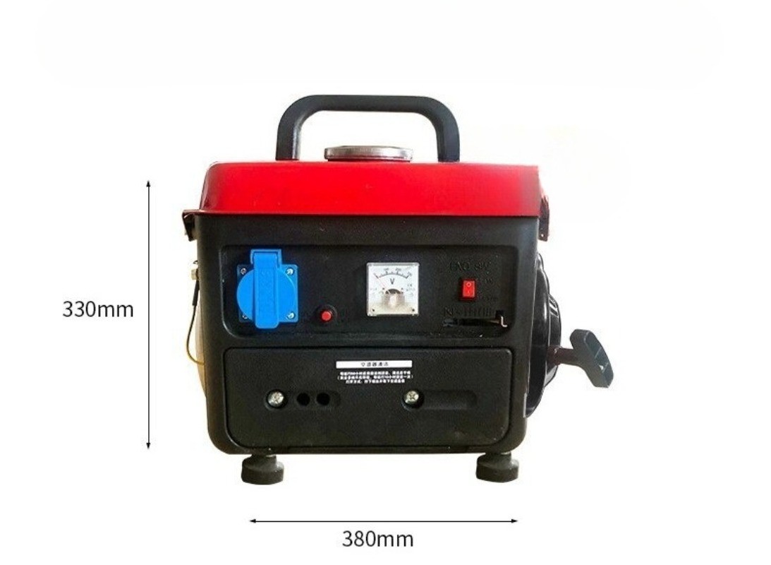650w Small Gasoline Portable Generator Mini Frequency 220V Household