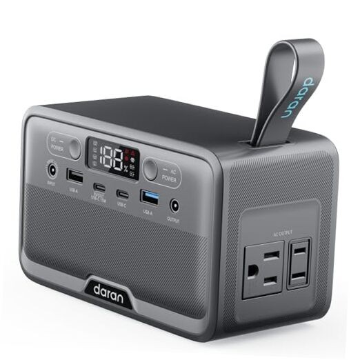 89.6Wh LiFePO4 Battery 100W (200W Peak) Advanced Gray Portable Power Station