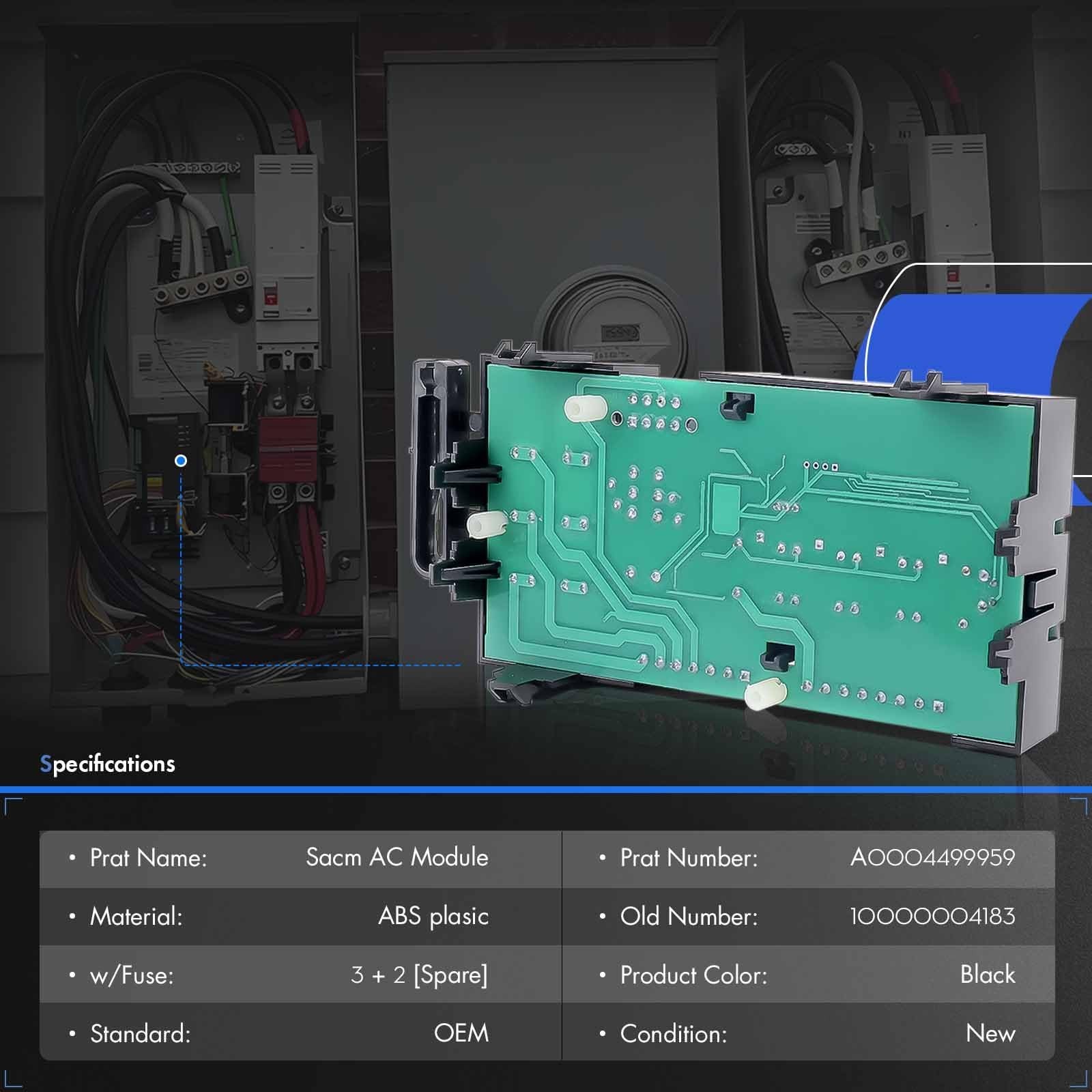Smart AC Load Shed Module for Generac Generator ATS 100/200 Amp – Fuse Included