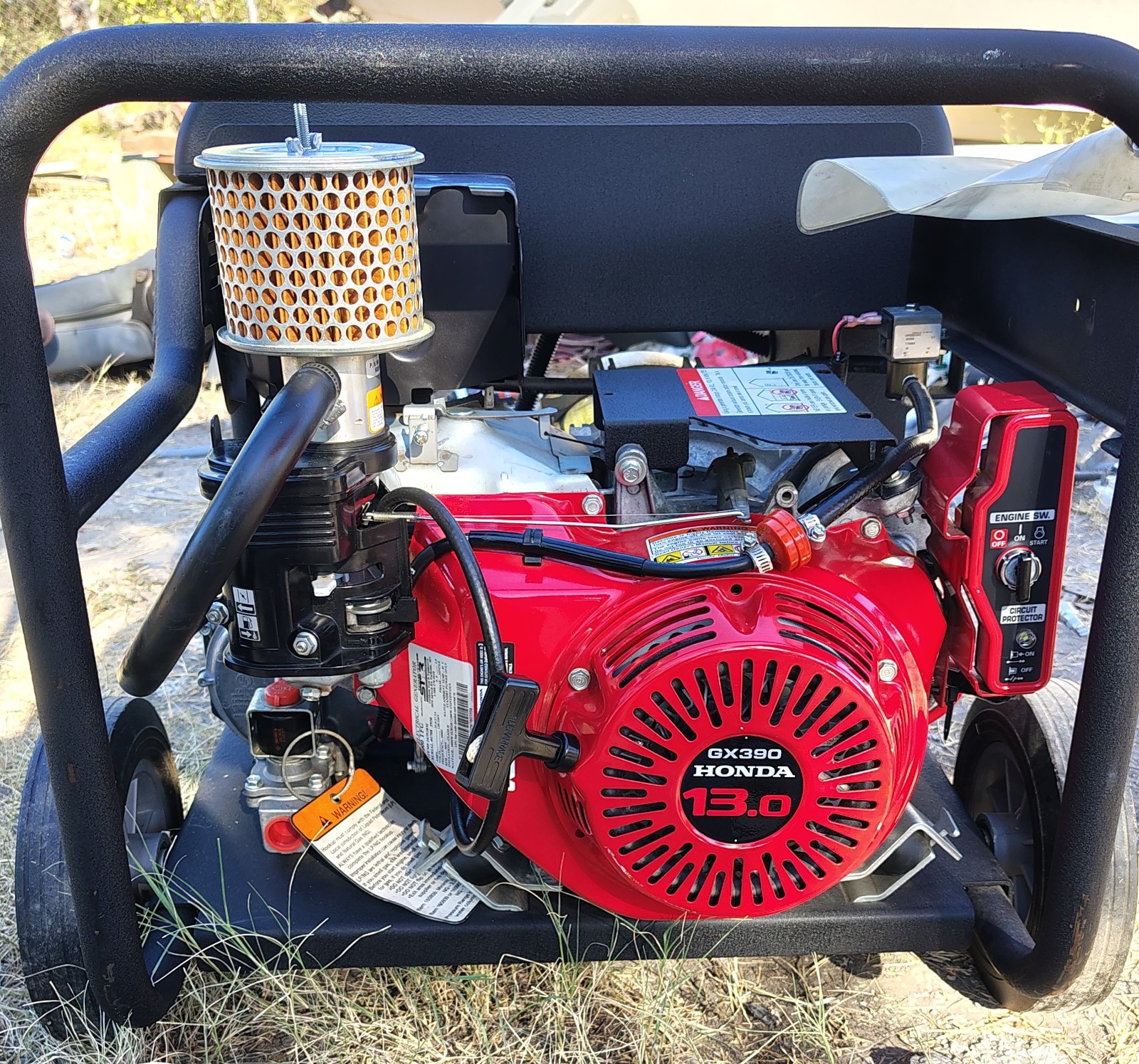 Northstar Honda GX Series Commercial GX390 8000 TFG Triple Fuel Generator