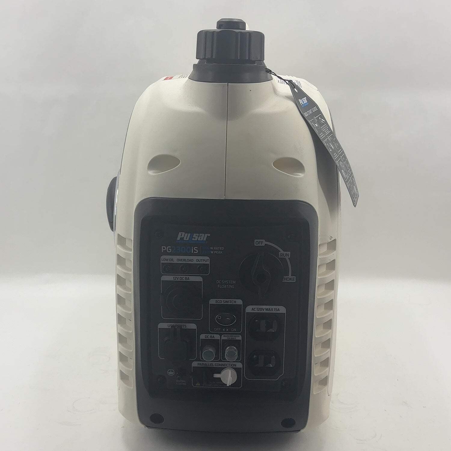 Pulsar 2,300 Watt Inverter Generator 2,300W Peak Watts 1,800W Watts Gas PG2300IS