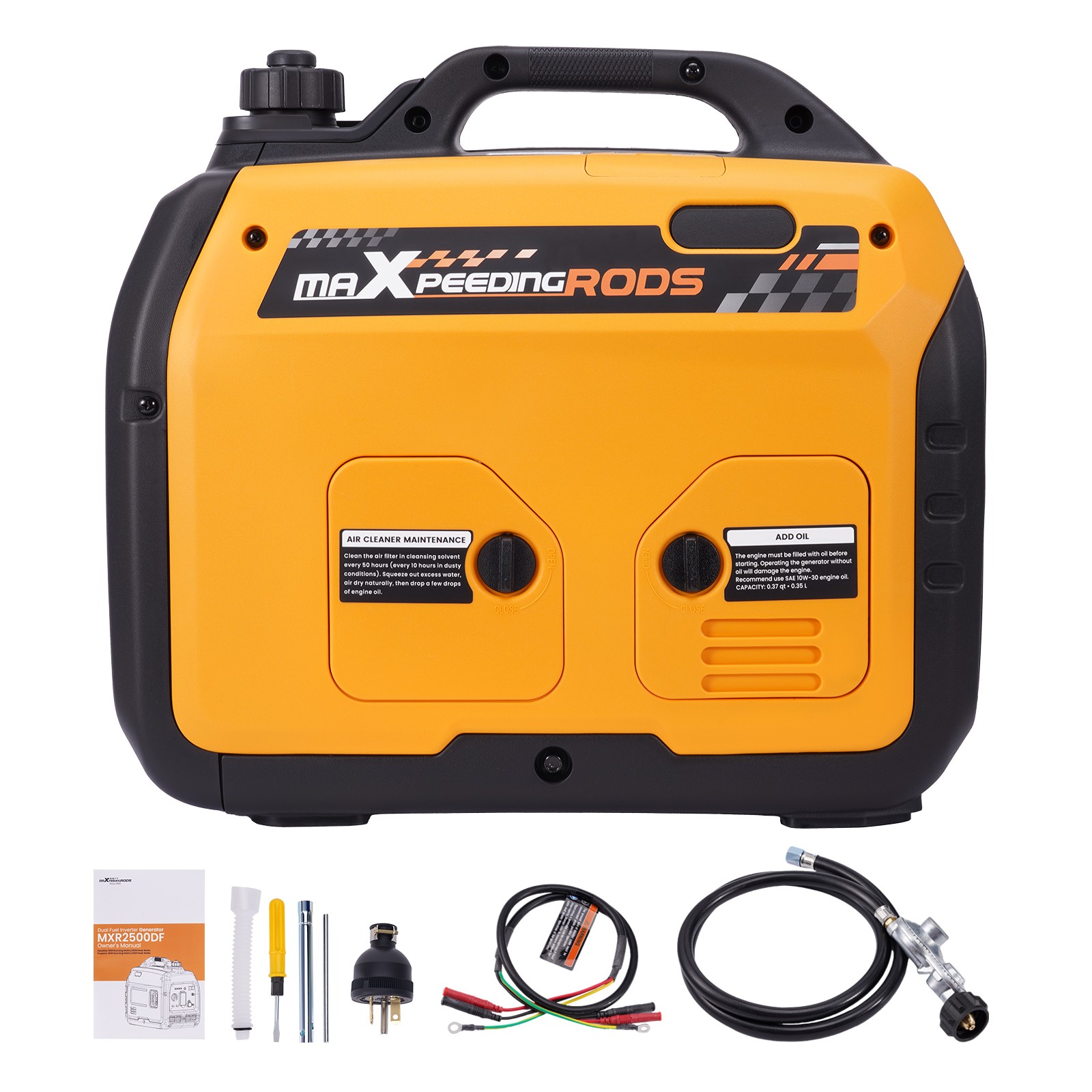 Dual Fuel Inverter Generator 2500W Peak Gas 2300W Peak LPG for Extreme Weather
