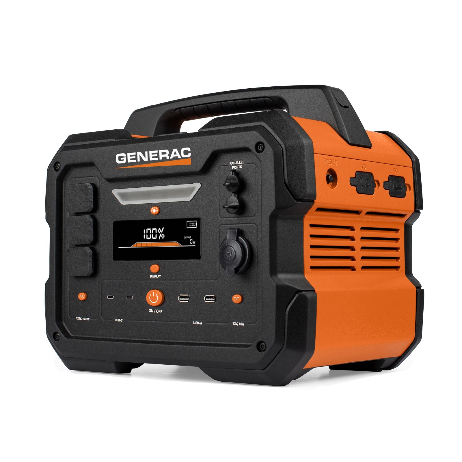 Generac GB1000 Portable Power Station 1600W Solar Generator Backup