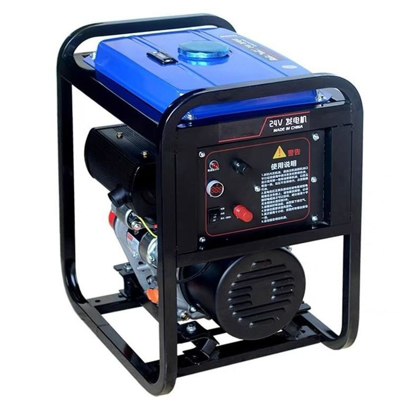 15L 24V DC Portable Diesel Generator for Truck Parking Air Conditioner